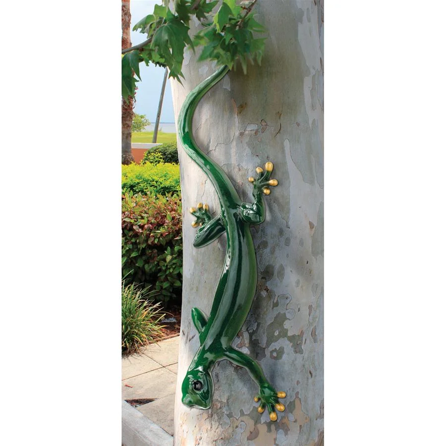 Design Toscano Giant Garden Gecko Lizard Statue