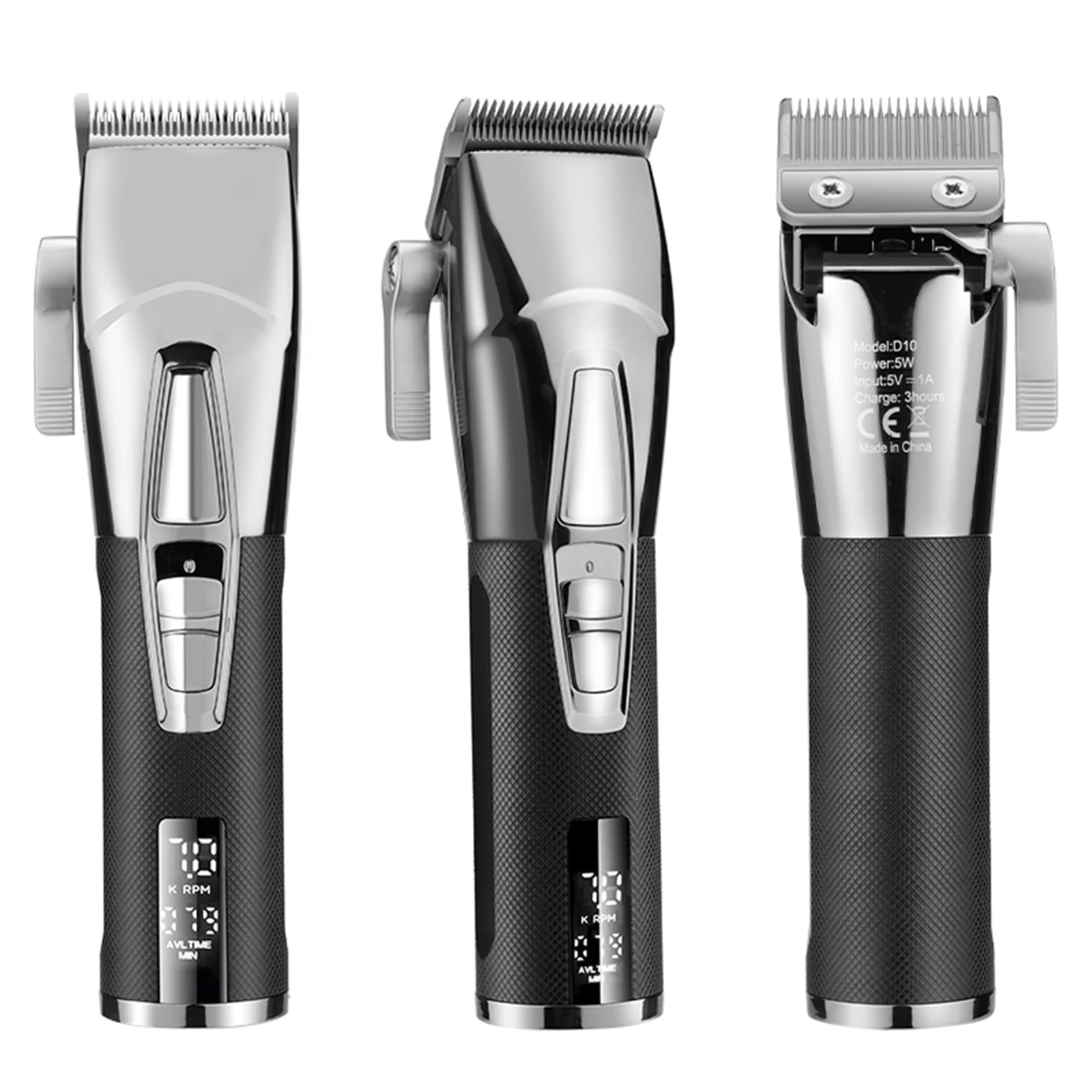 Walmeck Hair clippers,Haircut Set Hair Clippers LEDs Display Built-in Men Professional Barber Hair Kit Hair clippers Hair Built-in LED Display Dazzduo Hair clippers ERYUE Men's Hair  Set Men