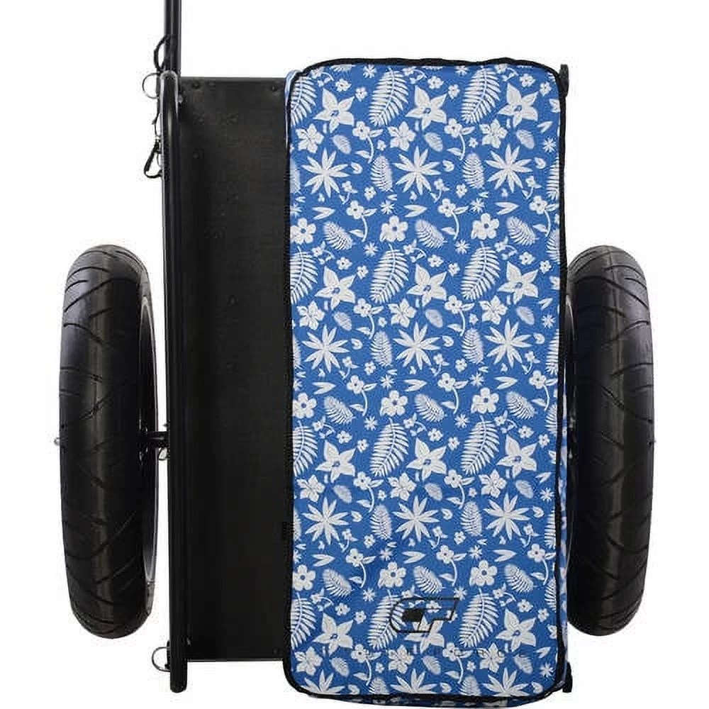 Cycle Force EV Bicycle Cargo Trailer with Blue Cover