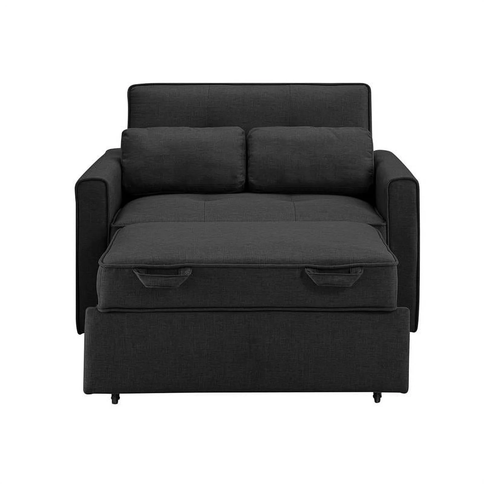 Serta Charleston Dream Lift Convertible in Charcoal Gray Fabric