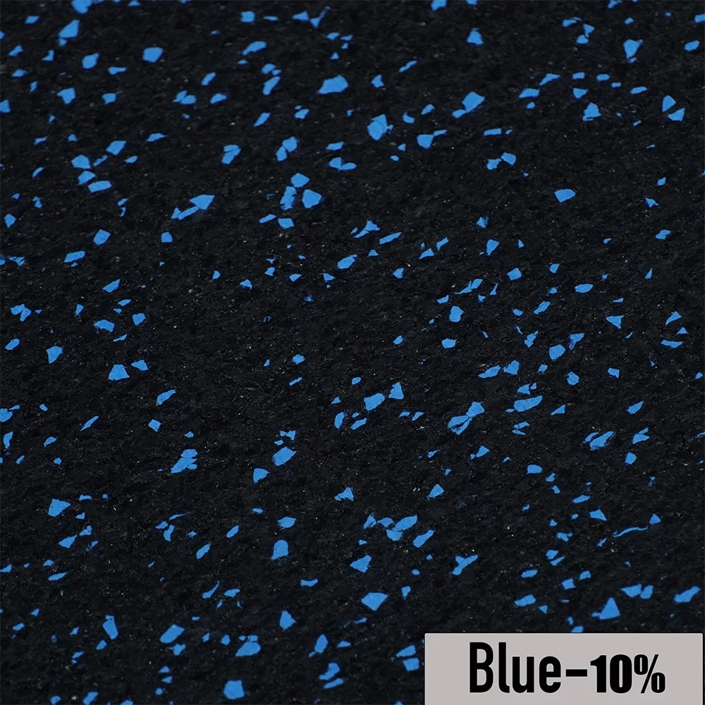 RubberFlooring4U Blue 4'x10' 1/4