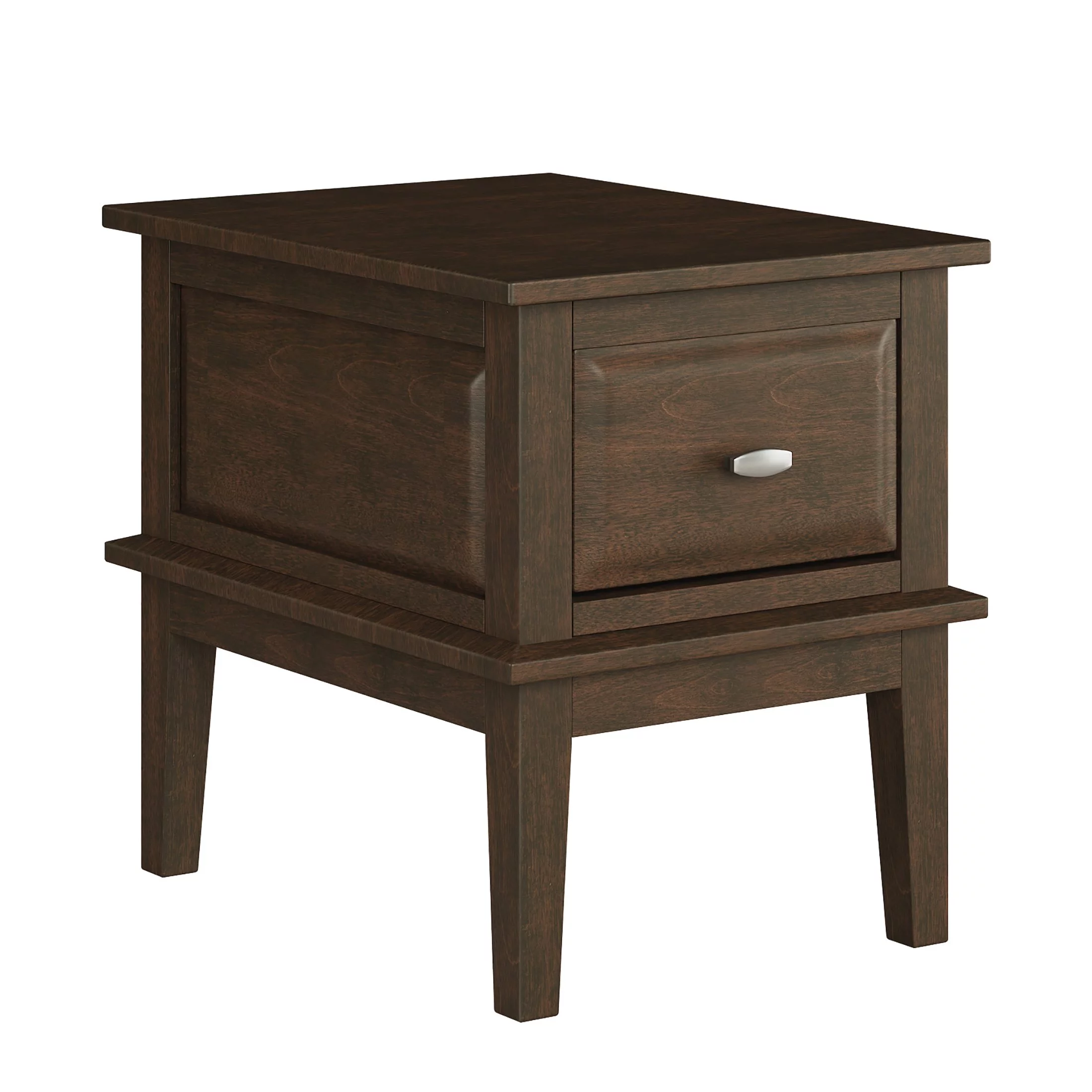OakvillePark Glasgow End Table, Brown Cherry