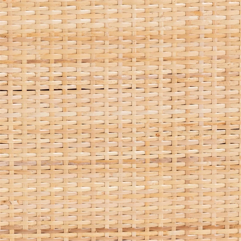 bali & pari Kiara Bohemian Natural Rattan Nightstand