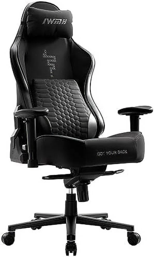 ZFGSUIJN Gaming Chair - Office Chair Gamer Chair for Adults  Ergonomic Racing Style Computer Chair with Lumbar Support  High Back Executive Swivel Rolling Desk Chair  Height Adjustable (B