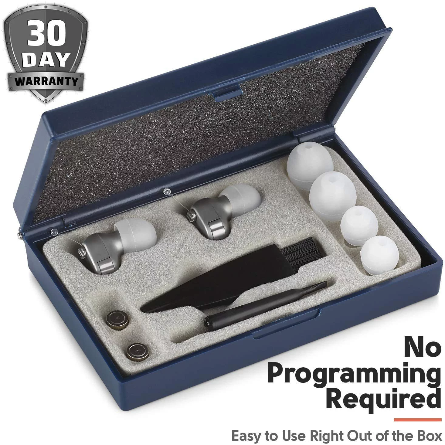 MEDca Digital Hearing Multicolor Amplifier in-the-Canal (ITC) Pair of Ear Sound