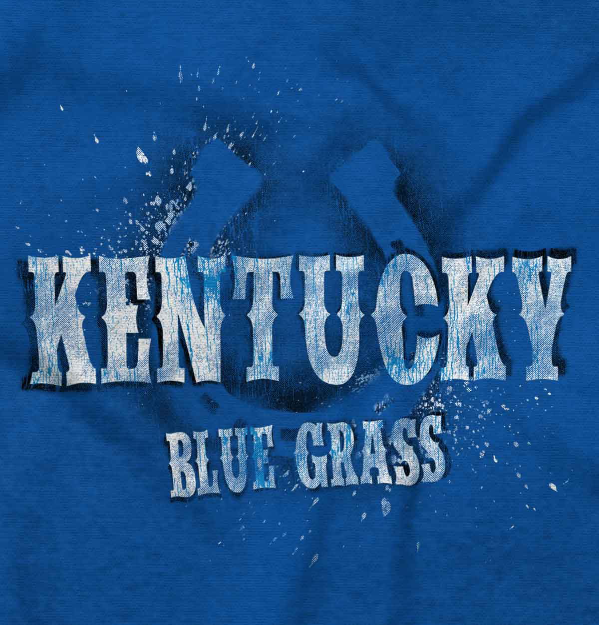 Kentucky Lucky Horse Show Distressed Men's Graphic T Shirt Tees Brisco Brands 5X