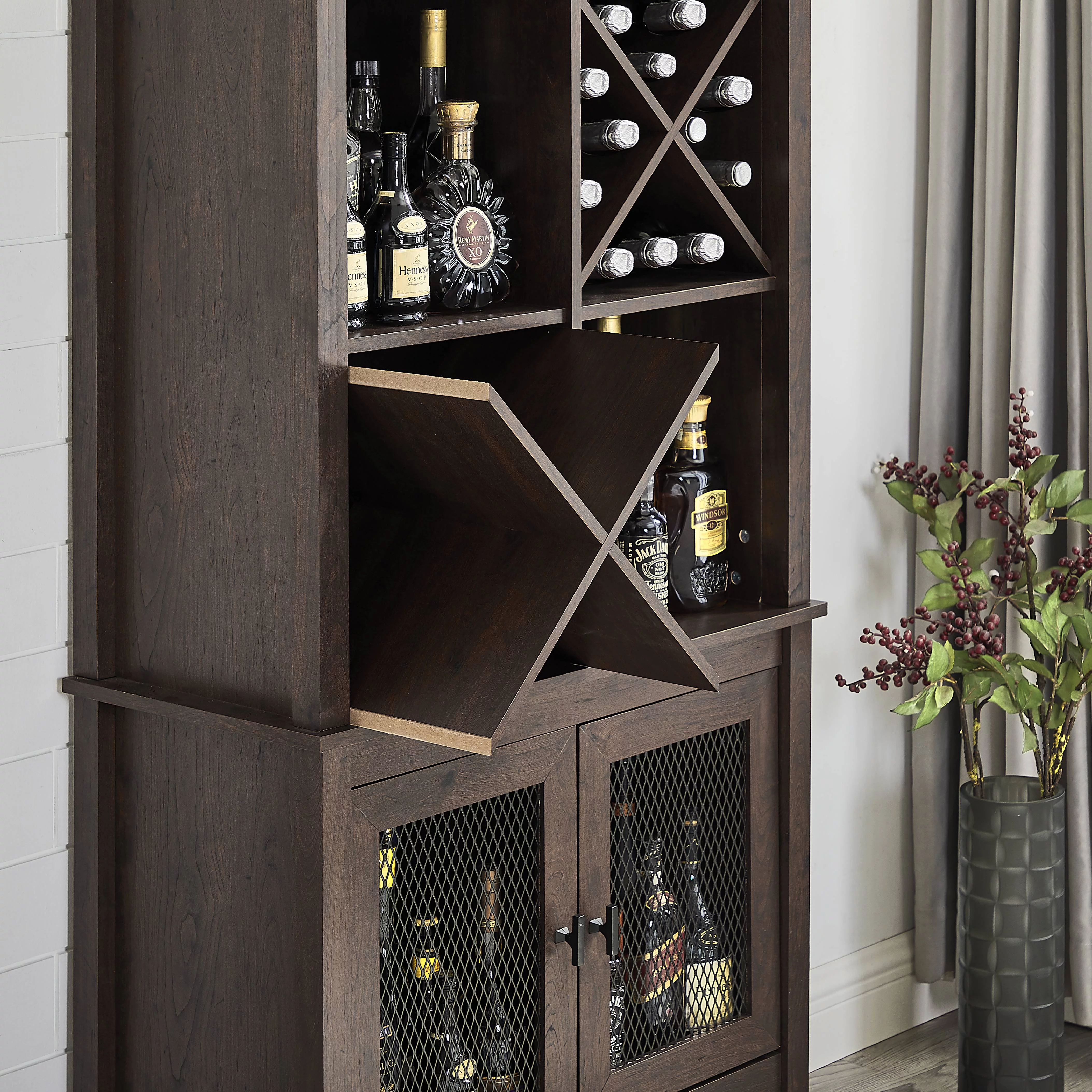 Gramercy Way Mahogany Bar Cabinet