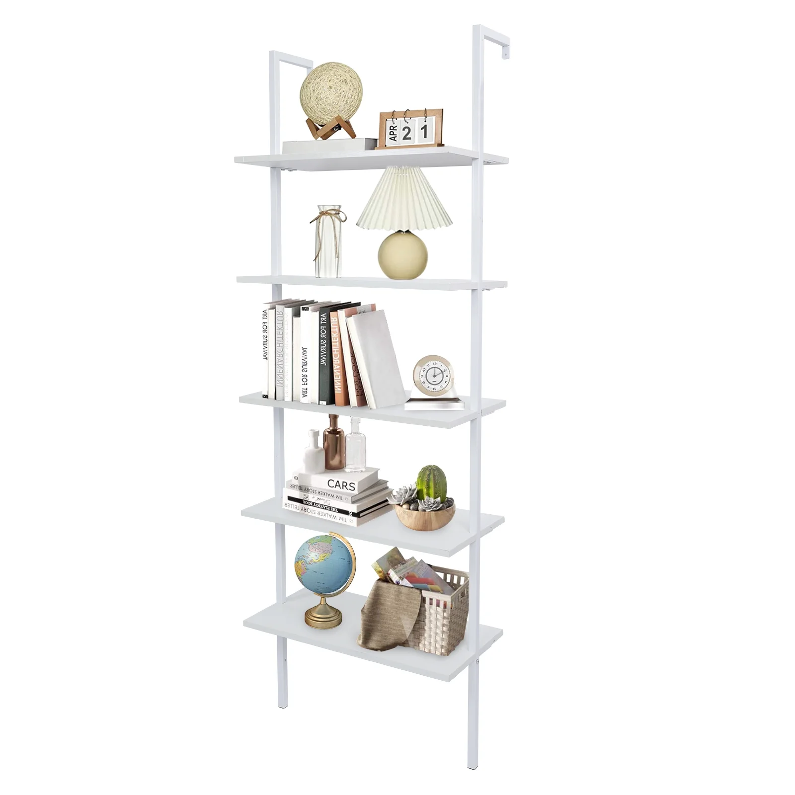 CAIHONG 5-Tier Ladder Shelf, 23.6