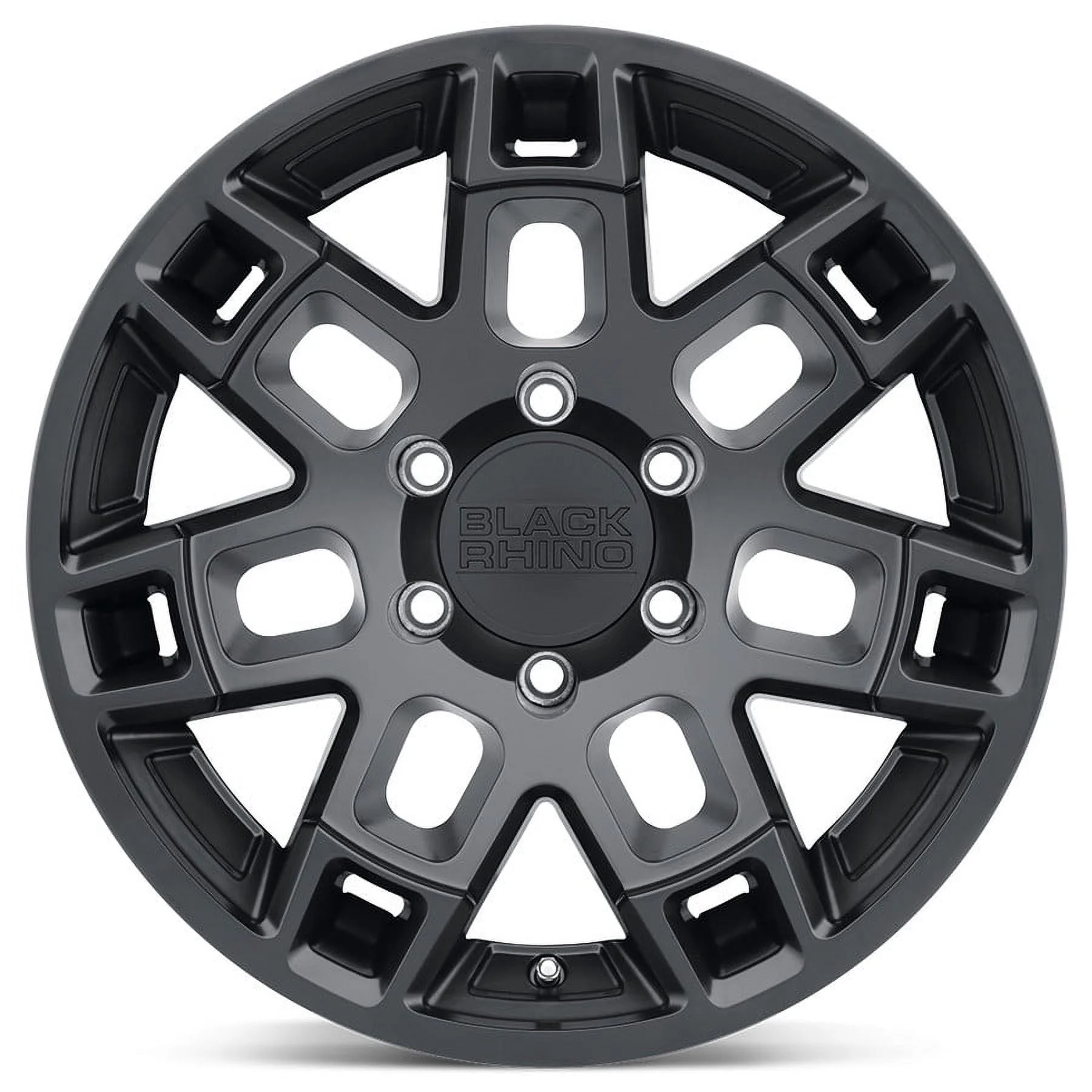 Black Rhino Aluminum Rim RIDGE 17X8.5in Matte Black Finish, 1785RDG-85114M71
