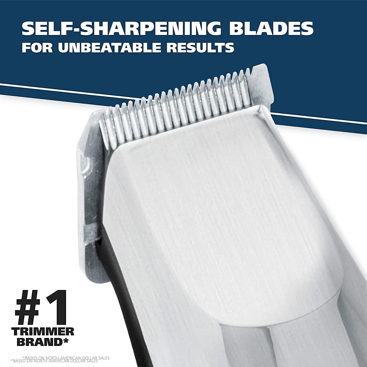 Wahl Cordless Mens Trimmer For Beard, Mustache, Stubble, Batteries Included, Soft Touch Grips and 4 Attachment Combs Included