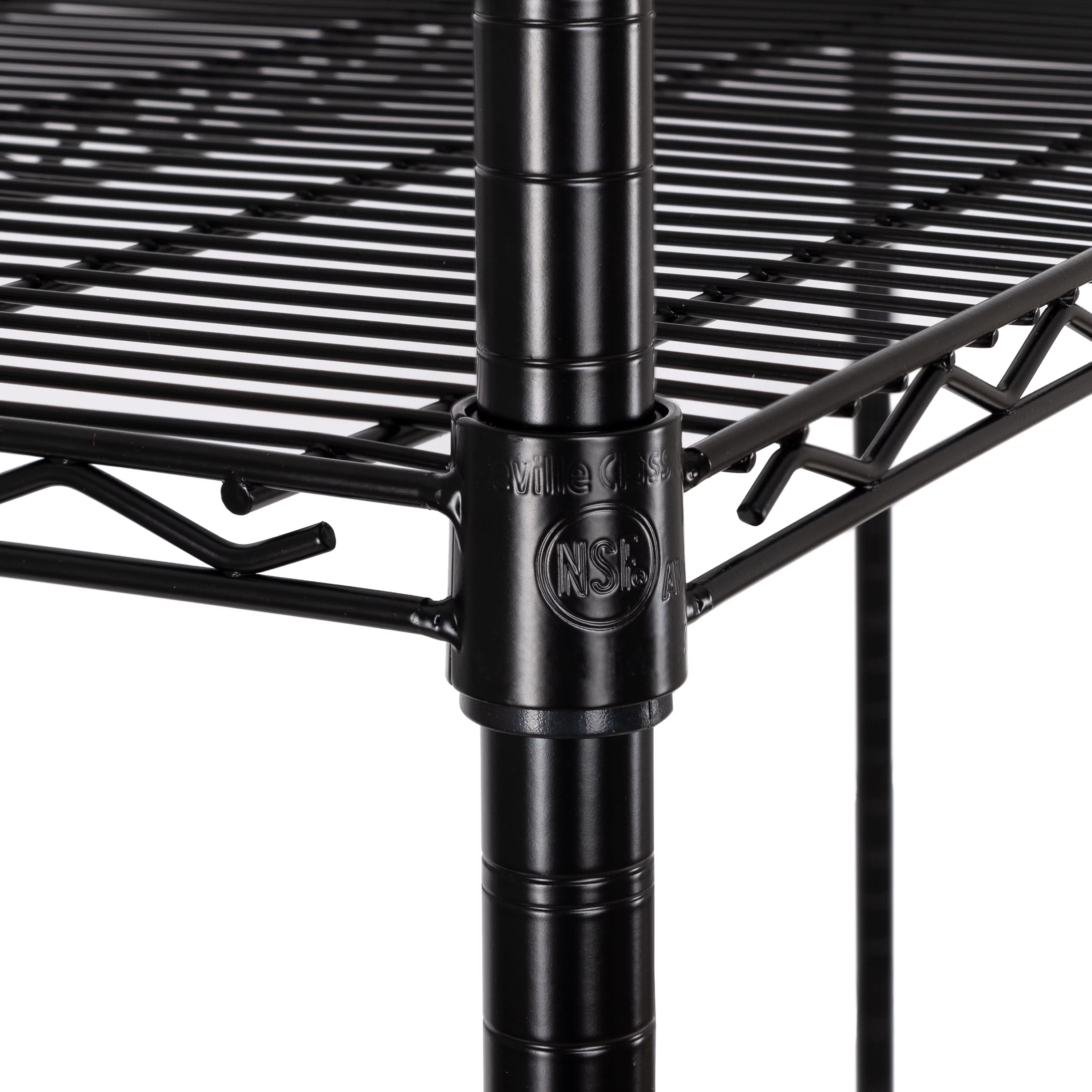 Seville Classics UltraDurable® 4-Tier NSF Steel Wire Shelving, 60