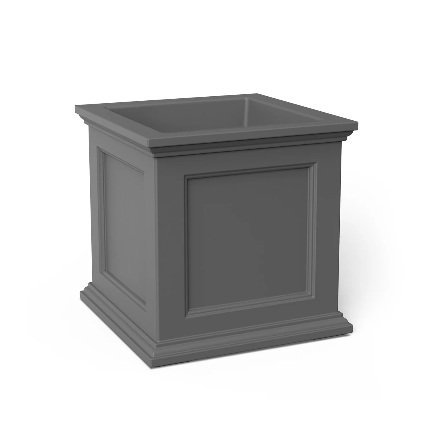 Mayne Square Polyethylene Fairfield Patio Planter