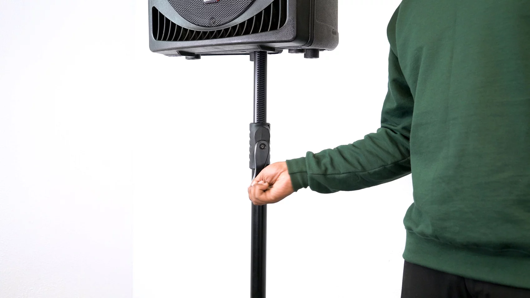 DJ Package (8) Rockville Rechargeable LED DMX DJ Wash Lights+Crank Stands+Facade