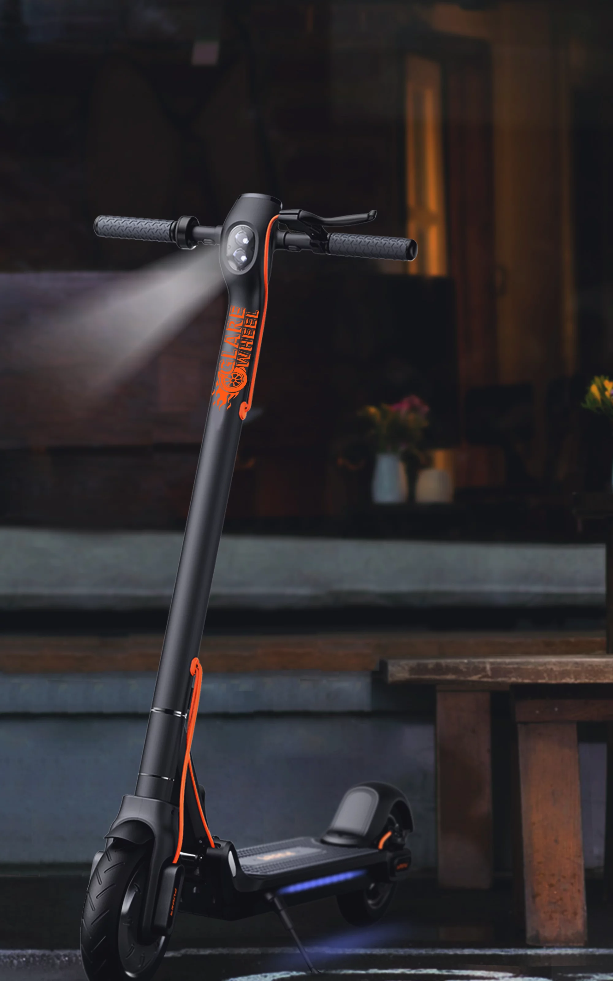 Glarewheel  Pro ES-10 Electric Scooter, Black