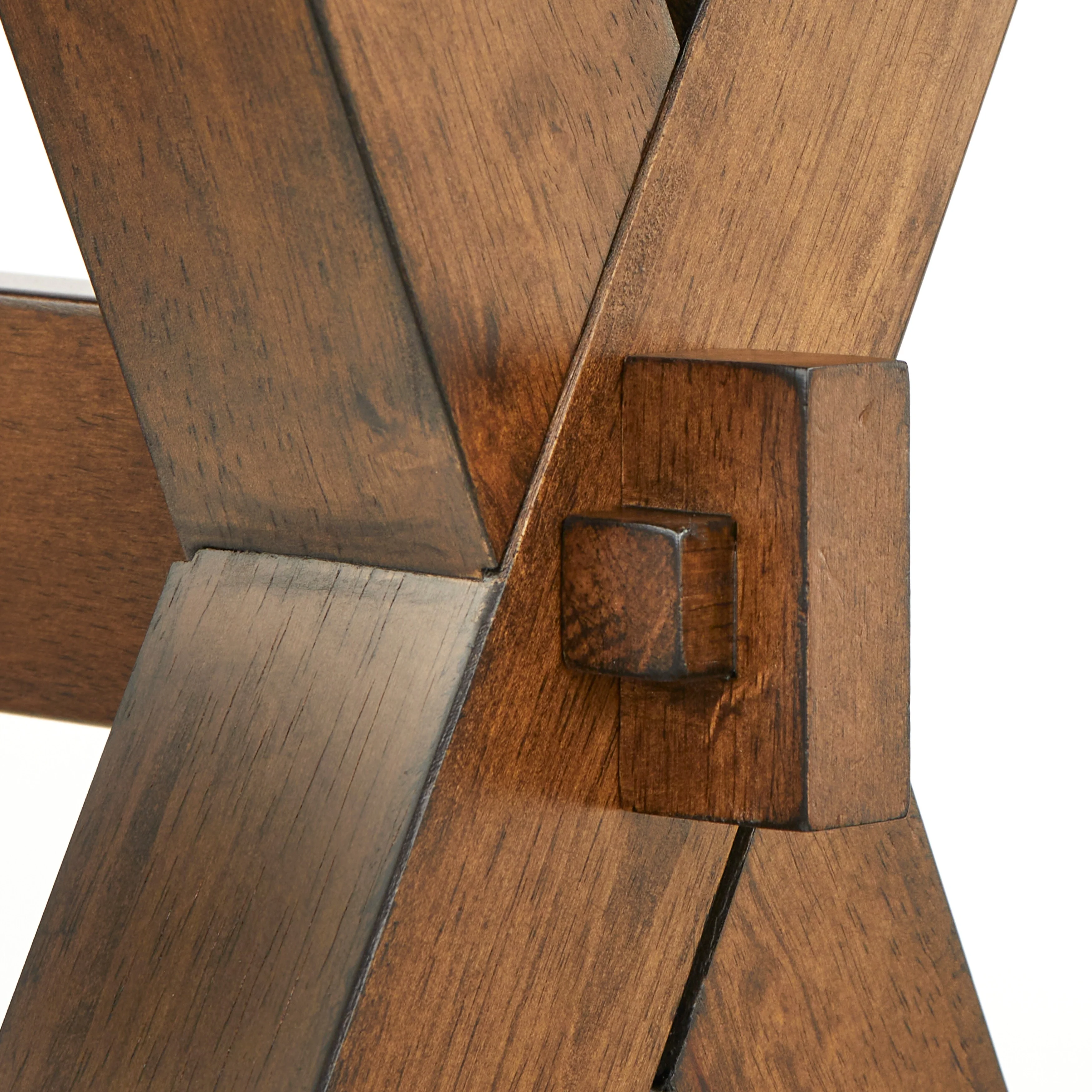 Simple Living  Mandeville Wood Live Edge 3-piece Dining Set