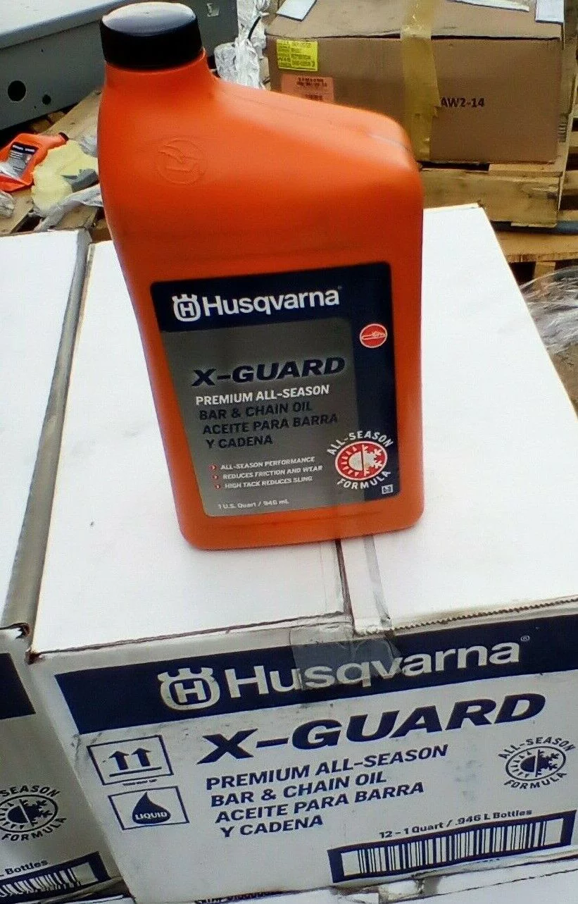 12/1 Qt.  Genuine Husqvarna 593271903 Bar/Chain Oil, X-Guard Premium all season