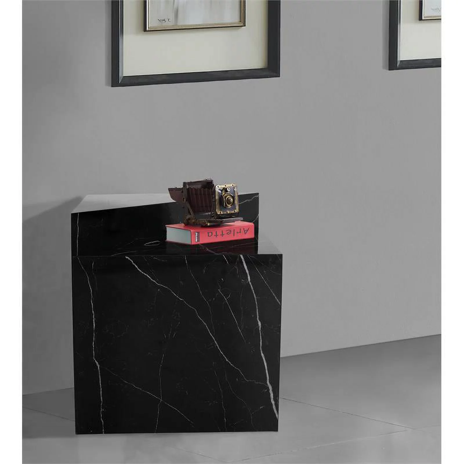 Meridian Furniture Aritzia Black End Table
