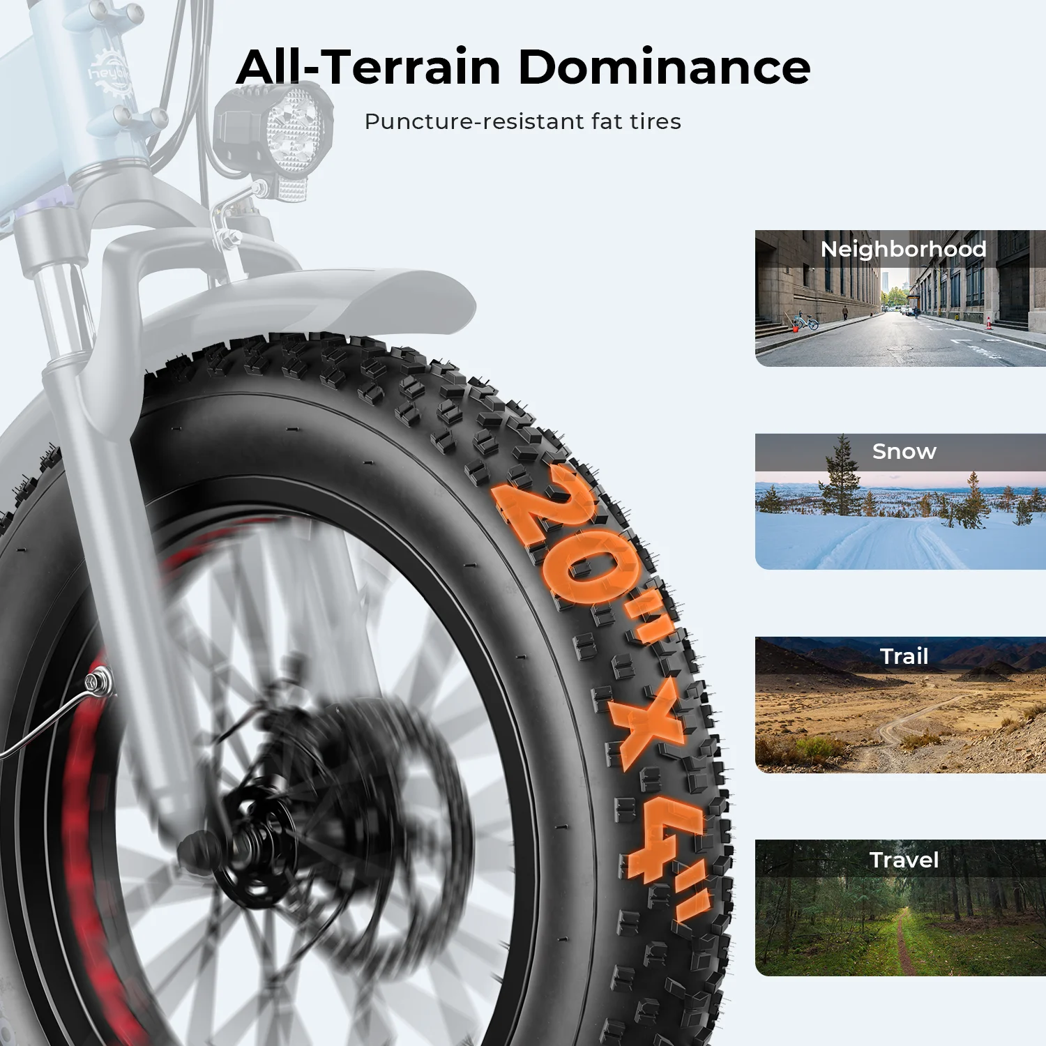 Heybike Mars 2.0 Electric Bike Foldable 20