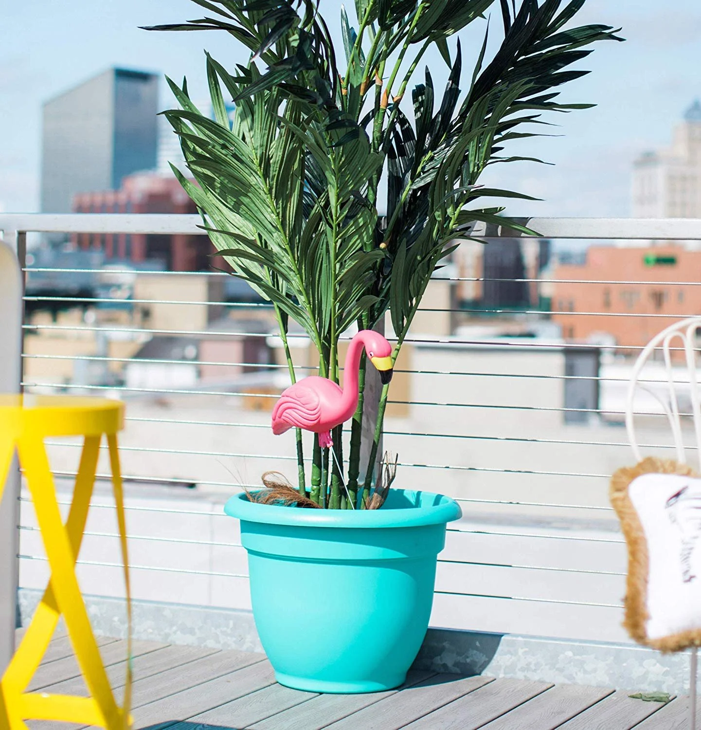 Bloem Pink Flamingo Garden Yard Statue 2-Pack G2