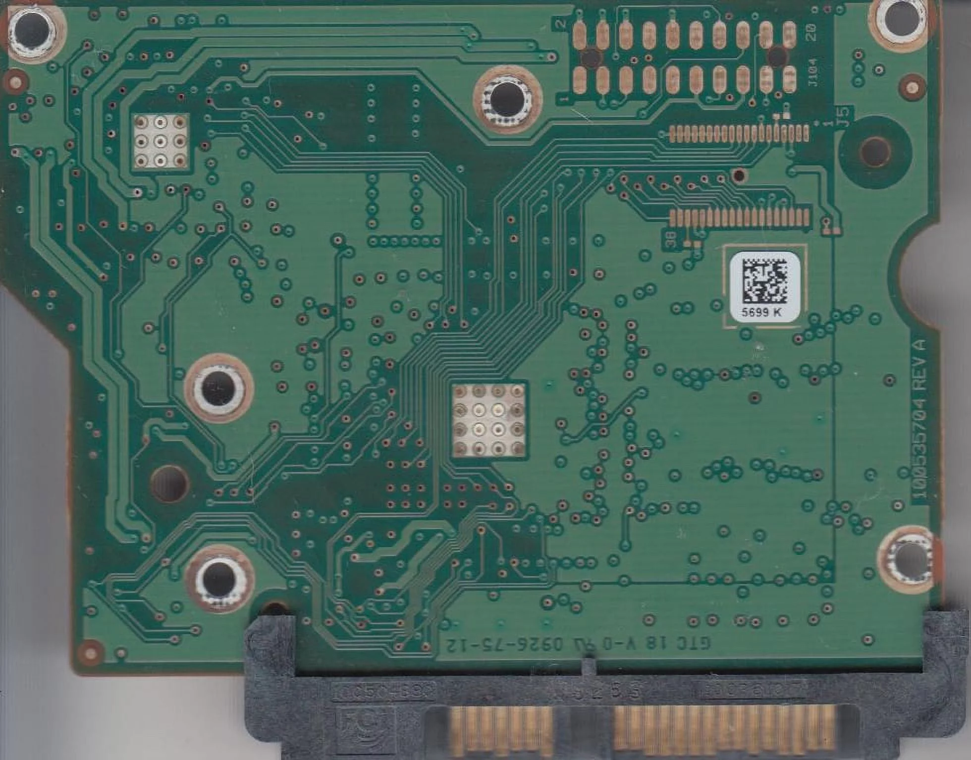 ST3160318AS, 9SL13A-020, HP11, 5699 K, Seagate SATA 3.5 PCB