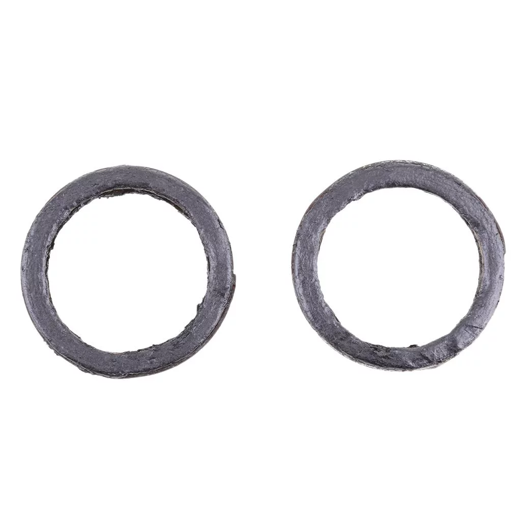 funtasica 6x2pcs 30mm Exhaust Pipe Gasket for 90cc 110cc 125cc Dirt Bike ATV