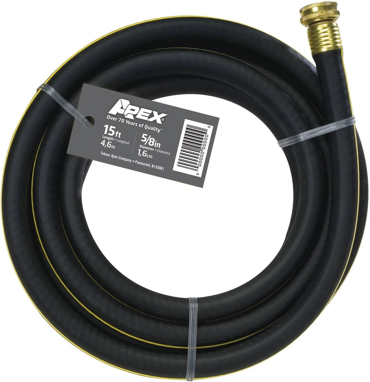 Apex REM-15, Connector Hose, 5/8-inch by 15-feet