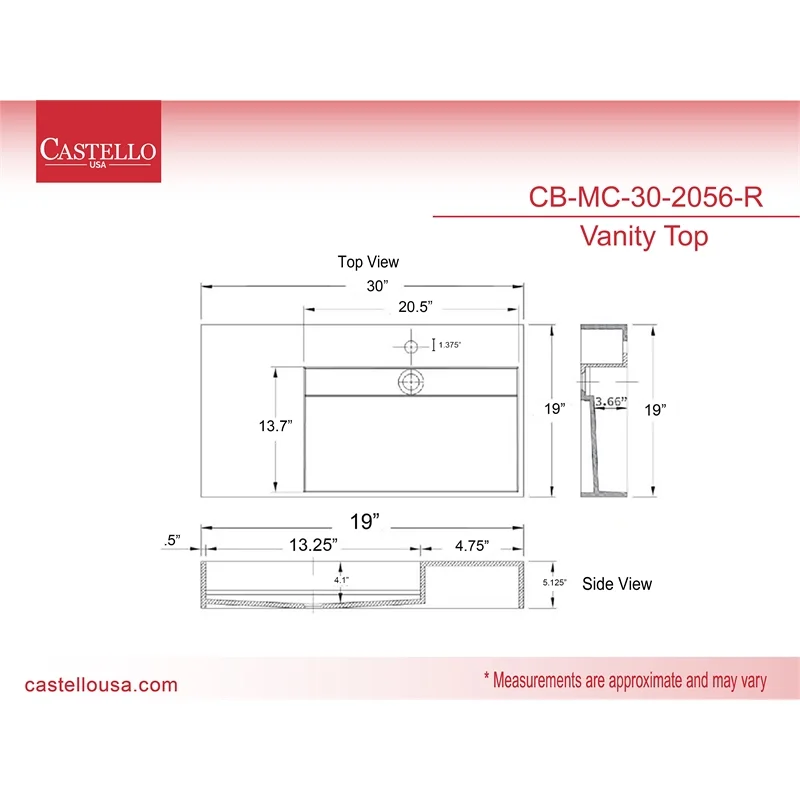 Castello USA Amazon 30