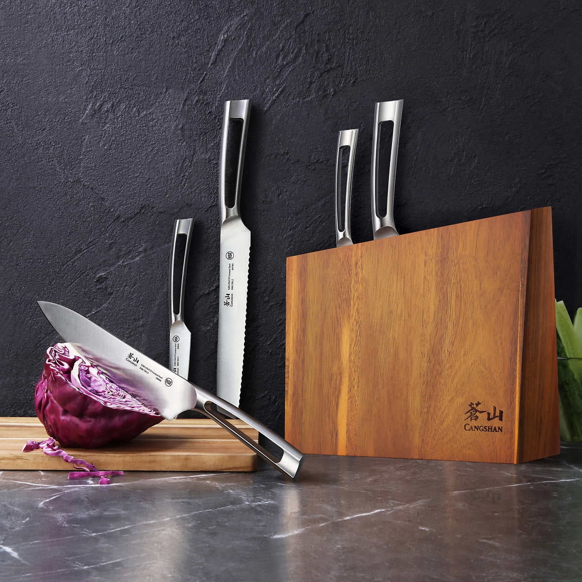 Cangshan N1 Series 6-Piece Forged German Steel Knife Set