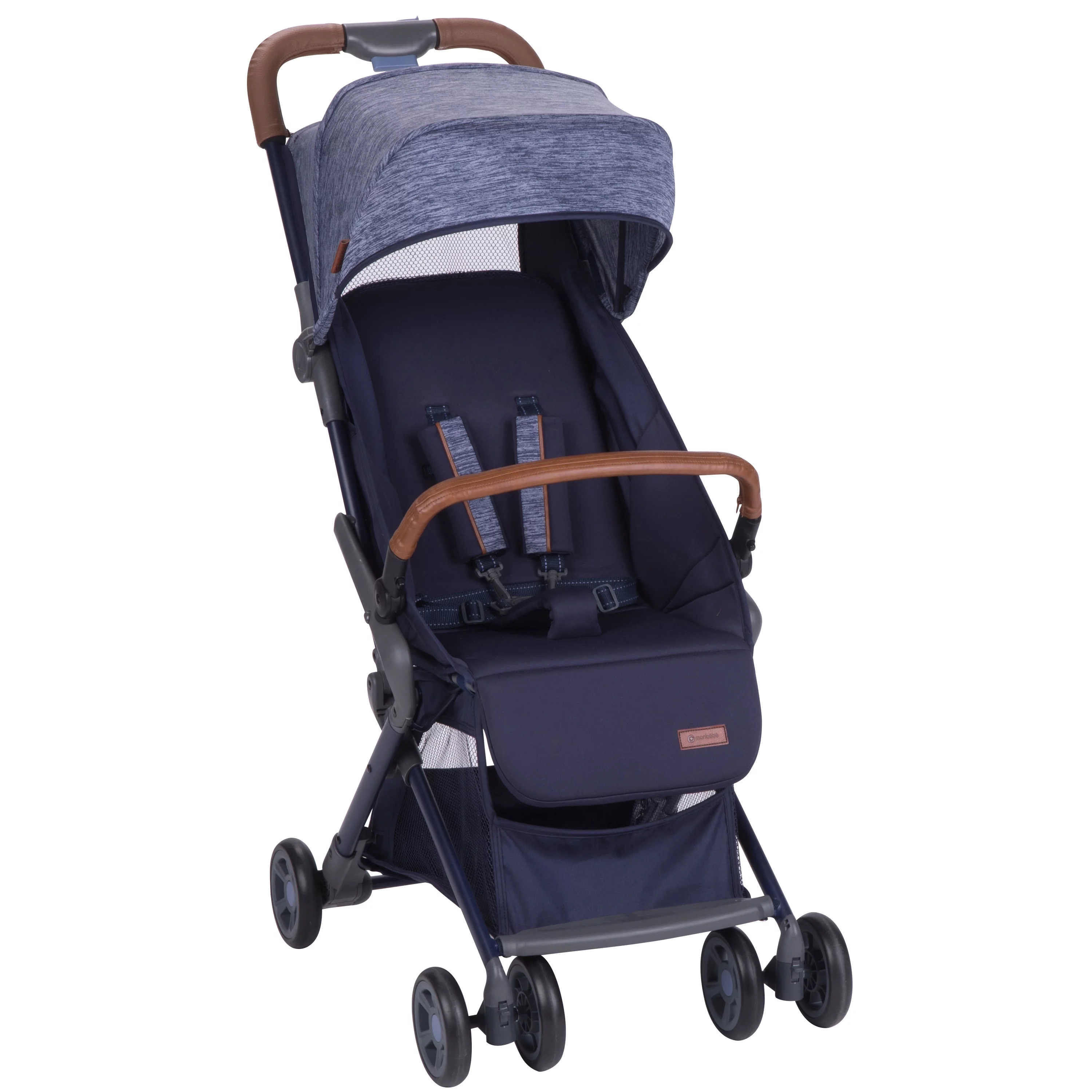 Monbebe Cube Compact Stroller with storage and visor, Boho