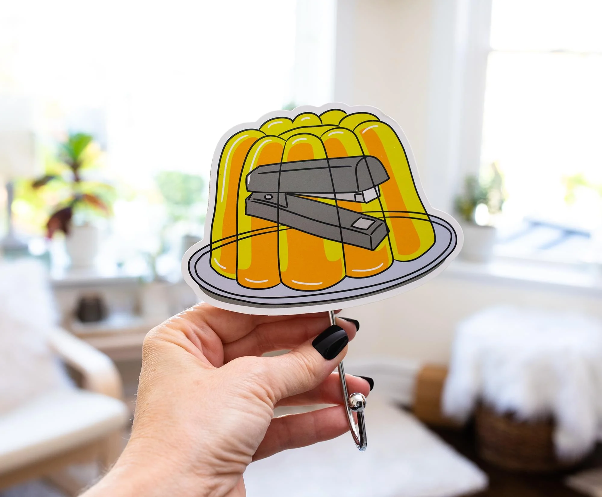 The Office Icons Die-Cut Coat Hanger Wall Hooks | Set of 3