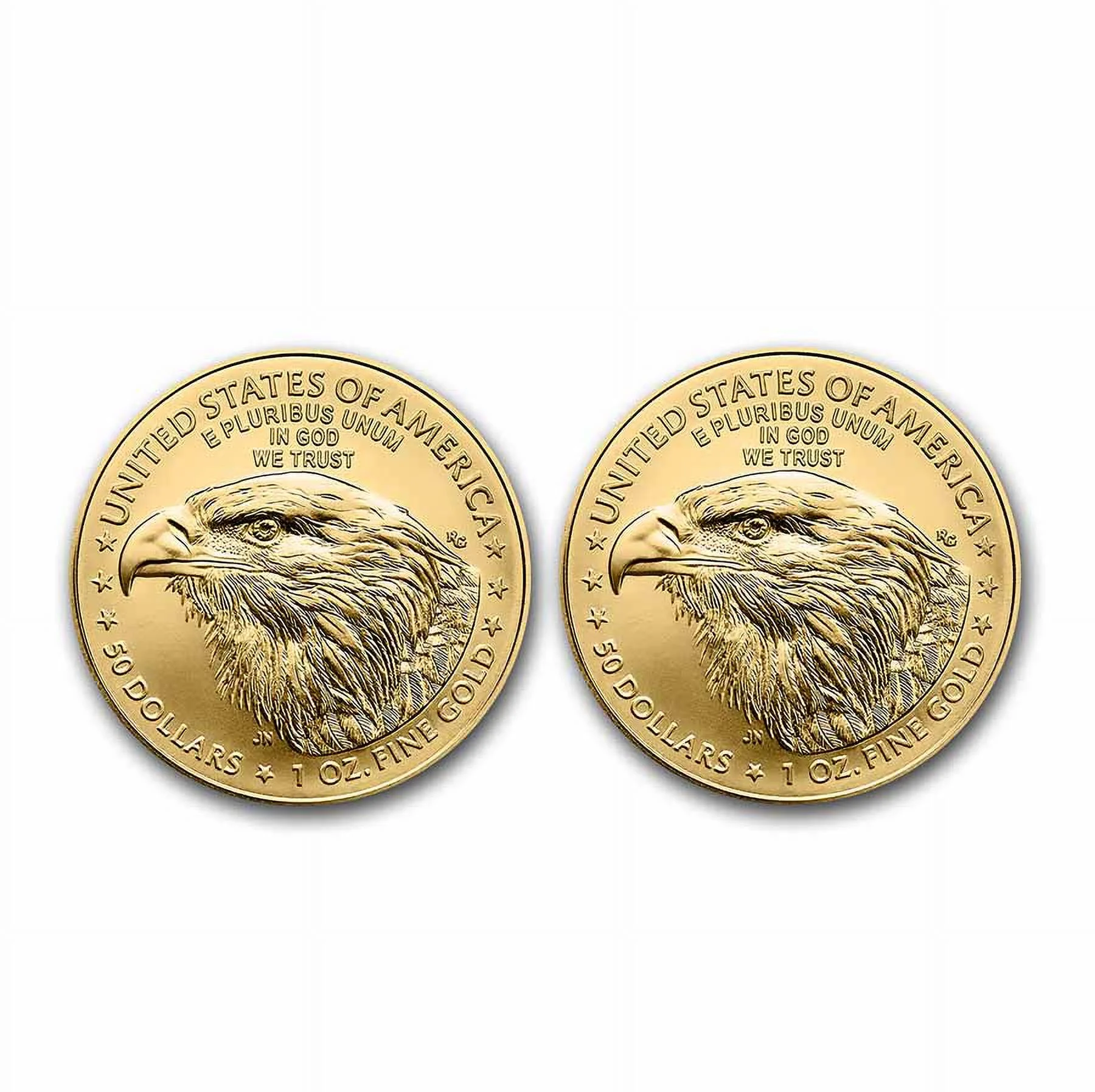 2023 1 oz American Gold Eagle BU (Lot of 2) - Walmart