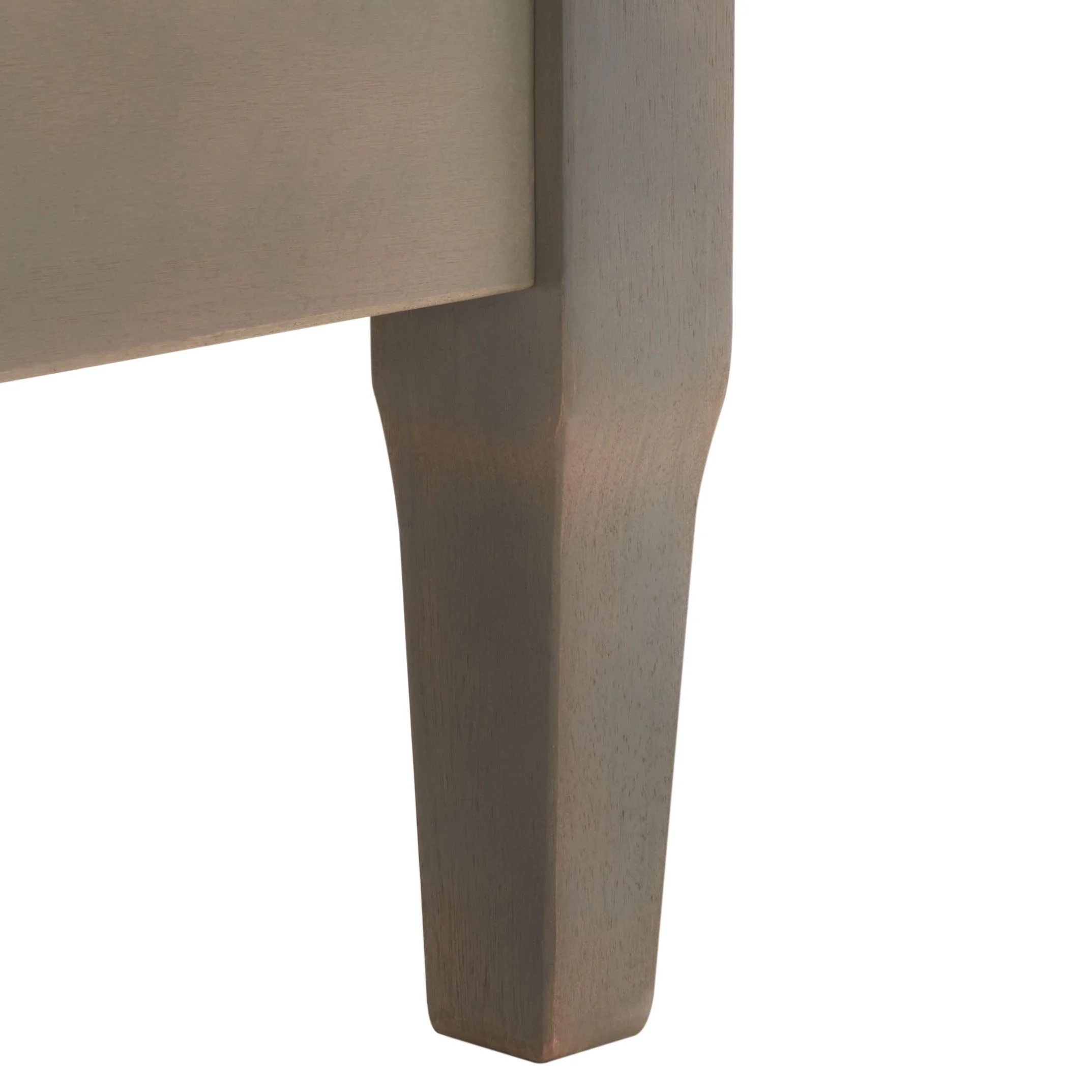 SAFAVIEH Couture Martinique Coastal Eucalyptus Wood Solid Armchair, Natural/Grey