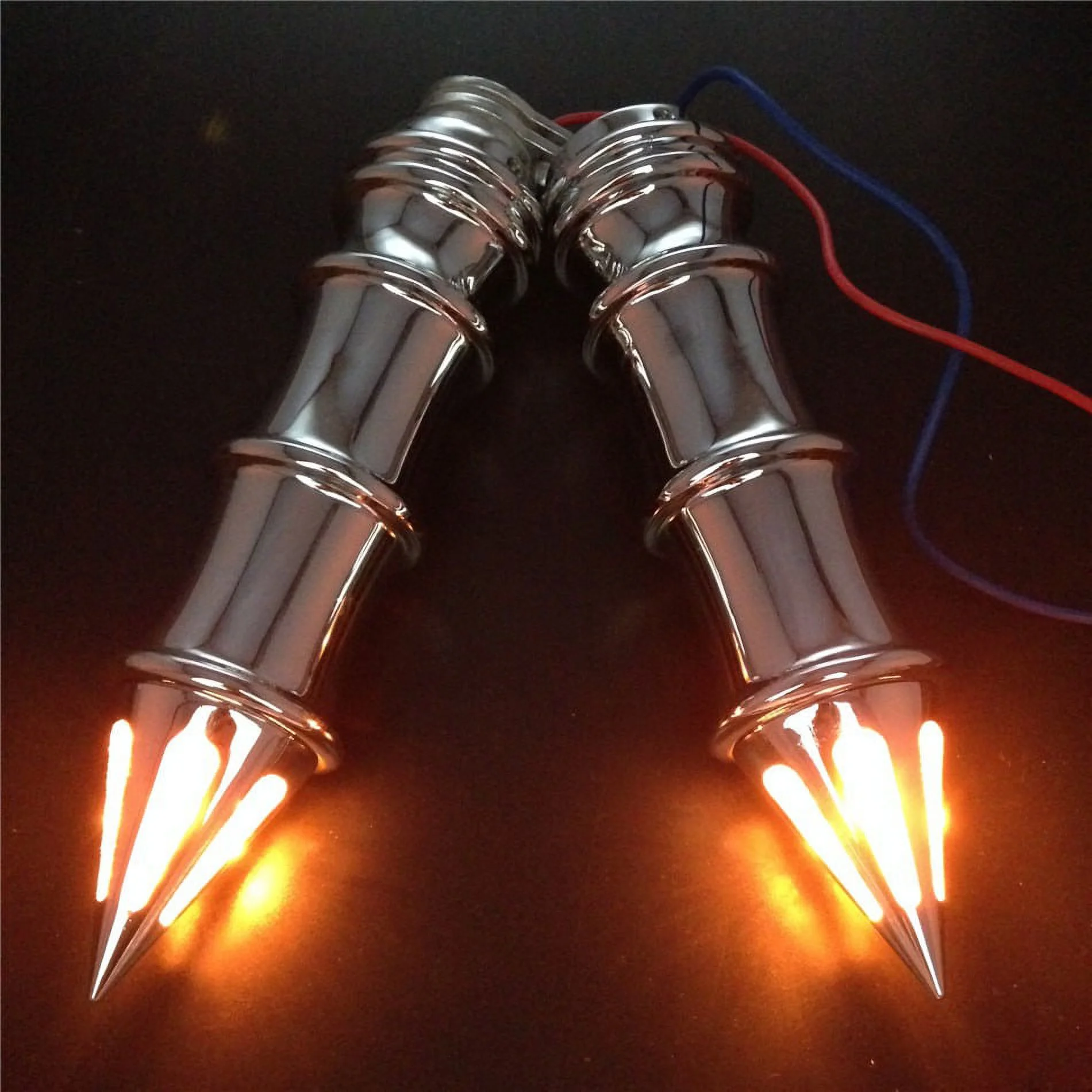 HTT-MOTOR Motorcycle Handlebar Grips 7/8