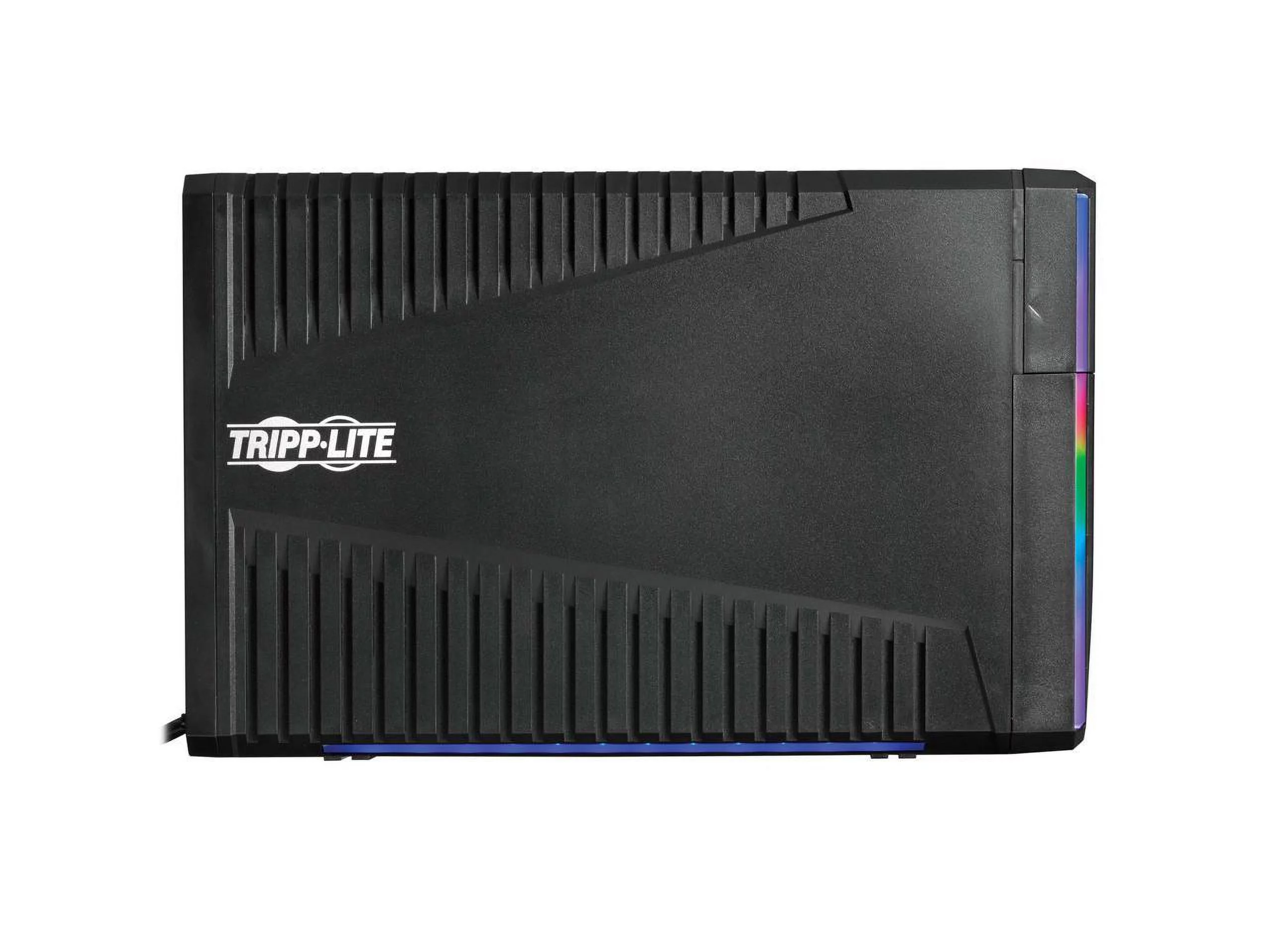 Tripp Lite UPS 1200VA 720W 120V Pure Sine Wave Gaming UPS Battery Backup - LCD, AVR, RGB LEDs, USB Charging, Power Saving