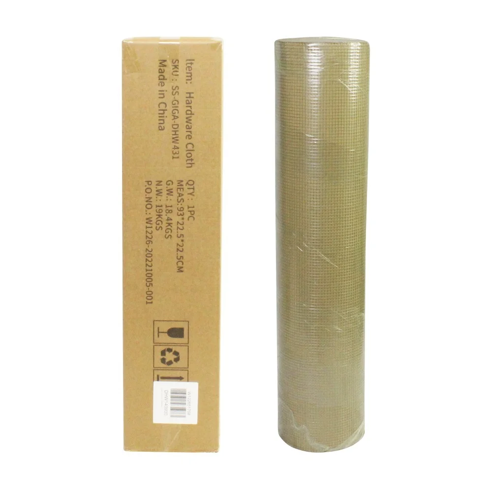 48inx100ft 1/4 in 23 Gauge Hardware Cloth Welded Cage Wire Chicken Fence mesh Rolls Square Chicken Wire Netting Raised Garden Rabbit Fence Snake Fencing Rodent Animals