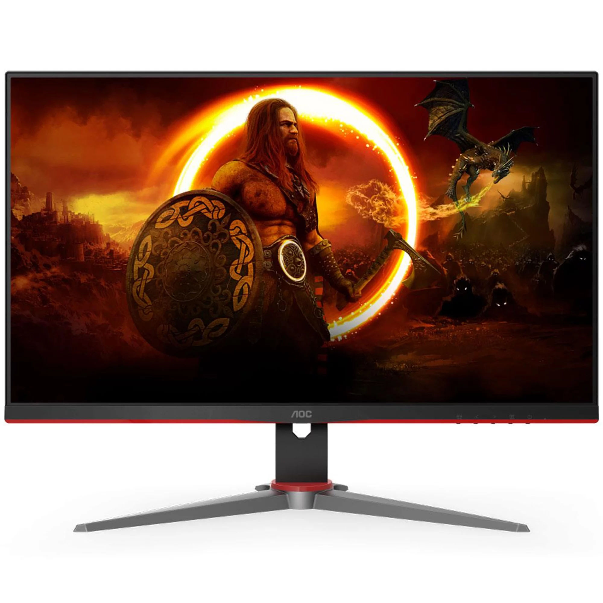 AOC 23.8'' IPS 1920 x 1080 Gaming Monitor - Black