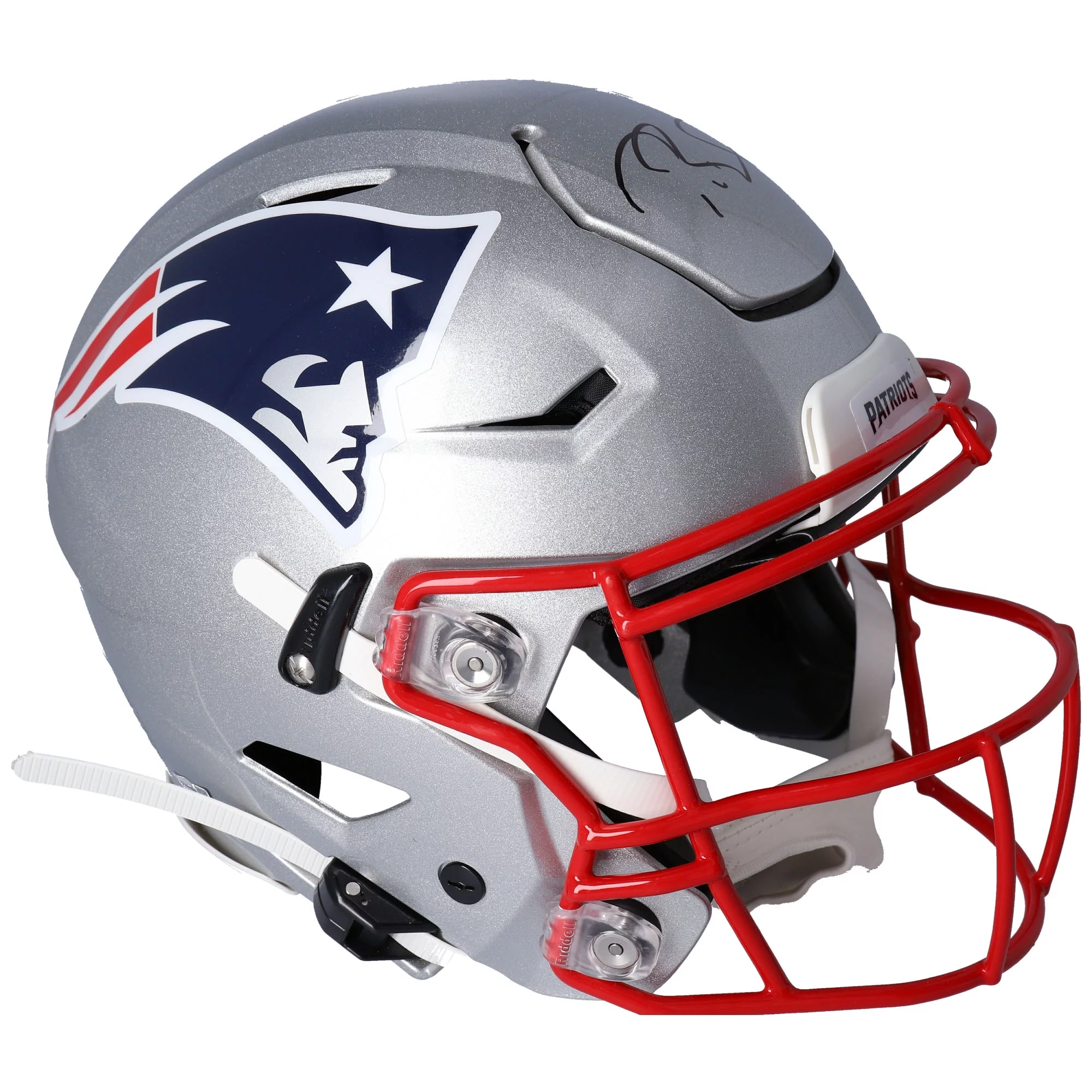 Tom Brady New England Patriots Autographed Riddell Speed Flex Authentic Helmet - Fanatics Authentic Certified