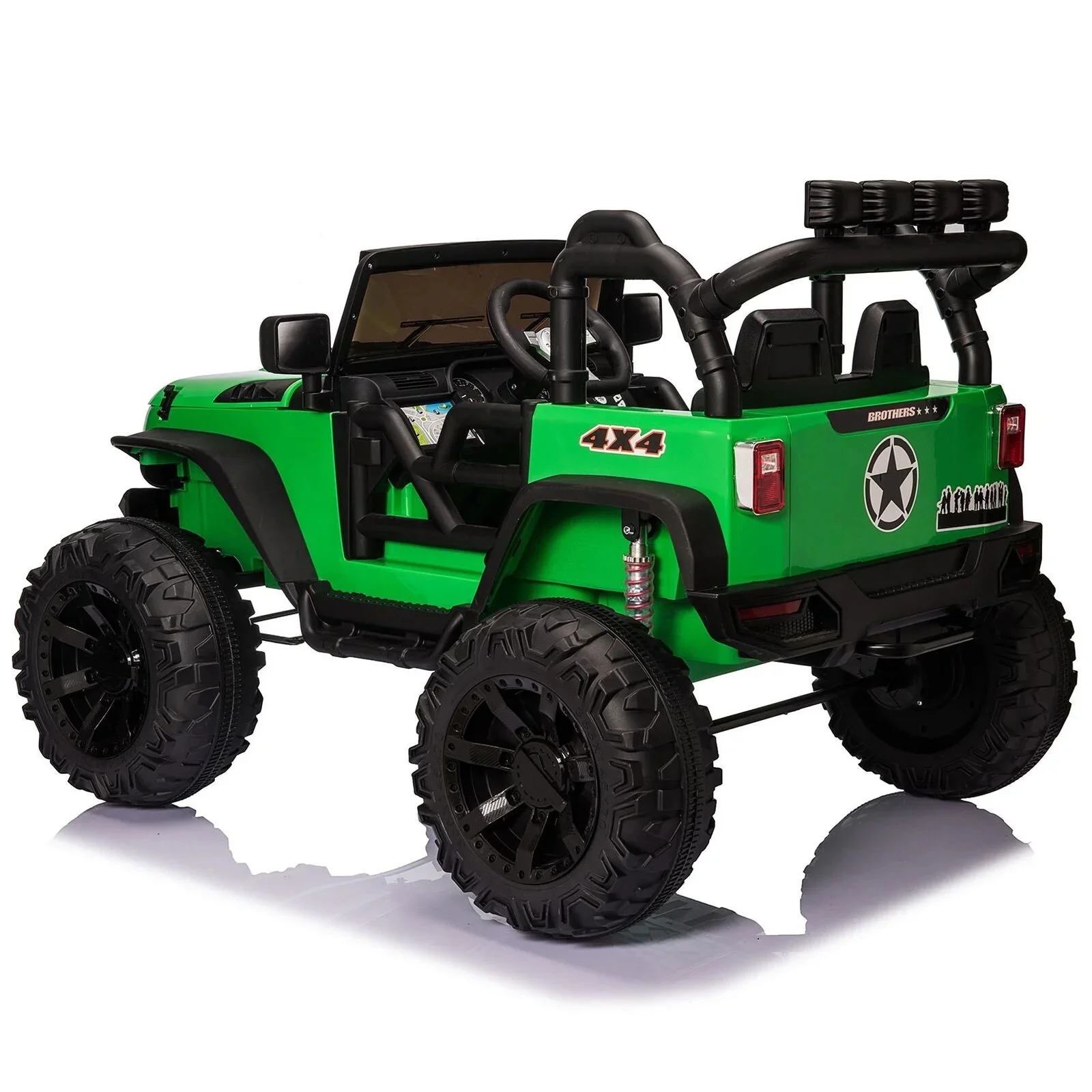 24V Large Ride-On Truck Electric Car for Kids with Parental Remote Control - 2 Seater Edition