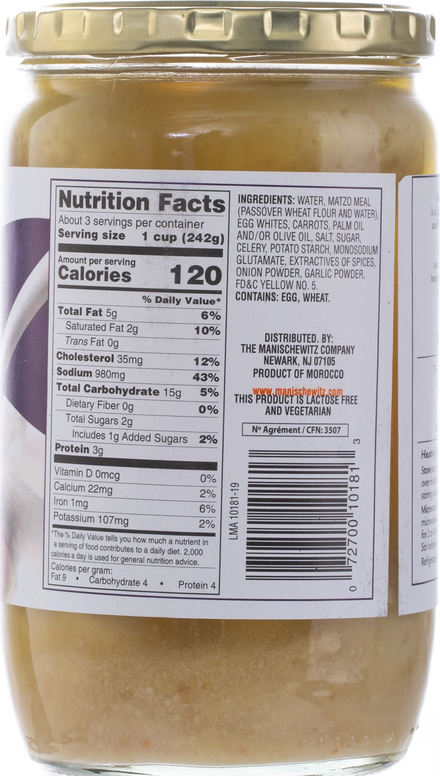 Manischewitz Matzo Ball Soup, 24 oz