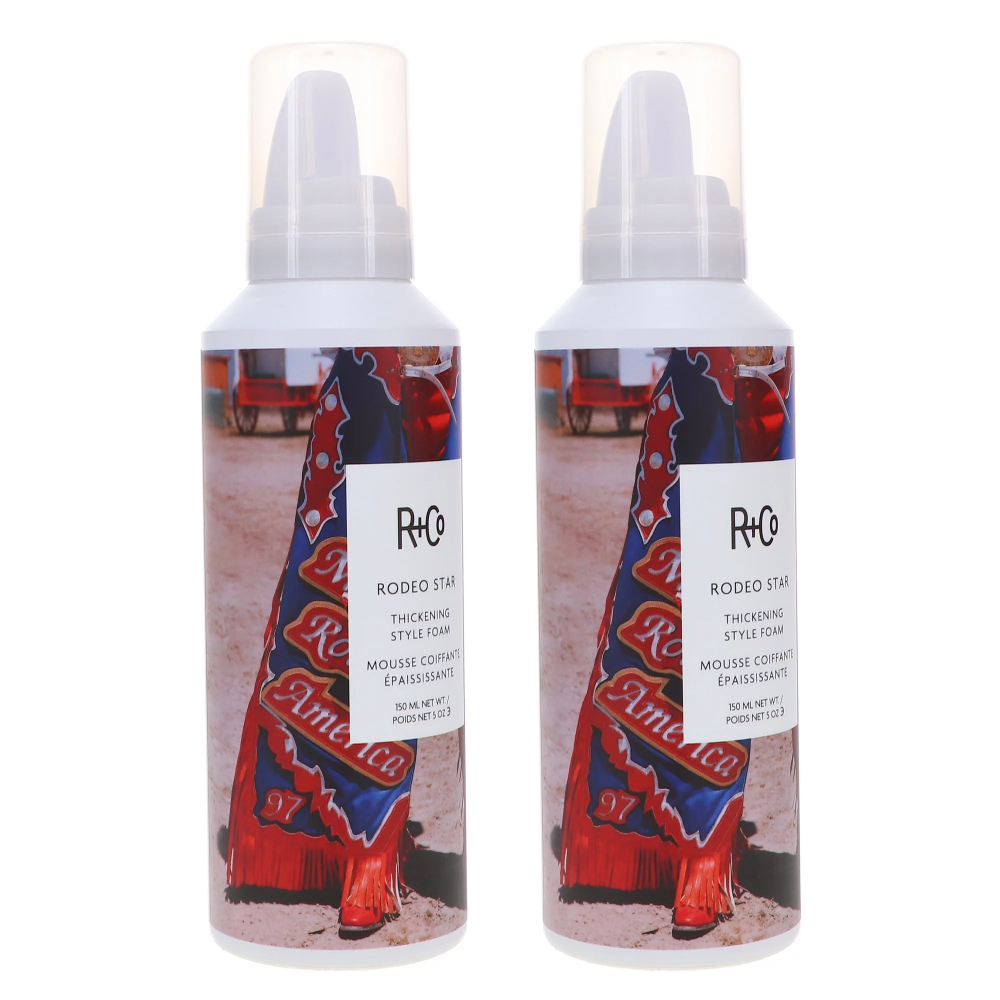 R+CO RODEO STAR Thickening Style Foam 5 oz 2 Pack
