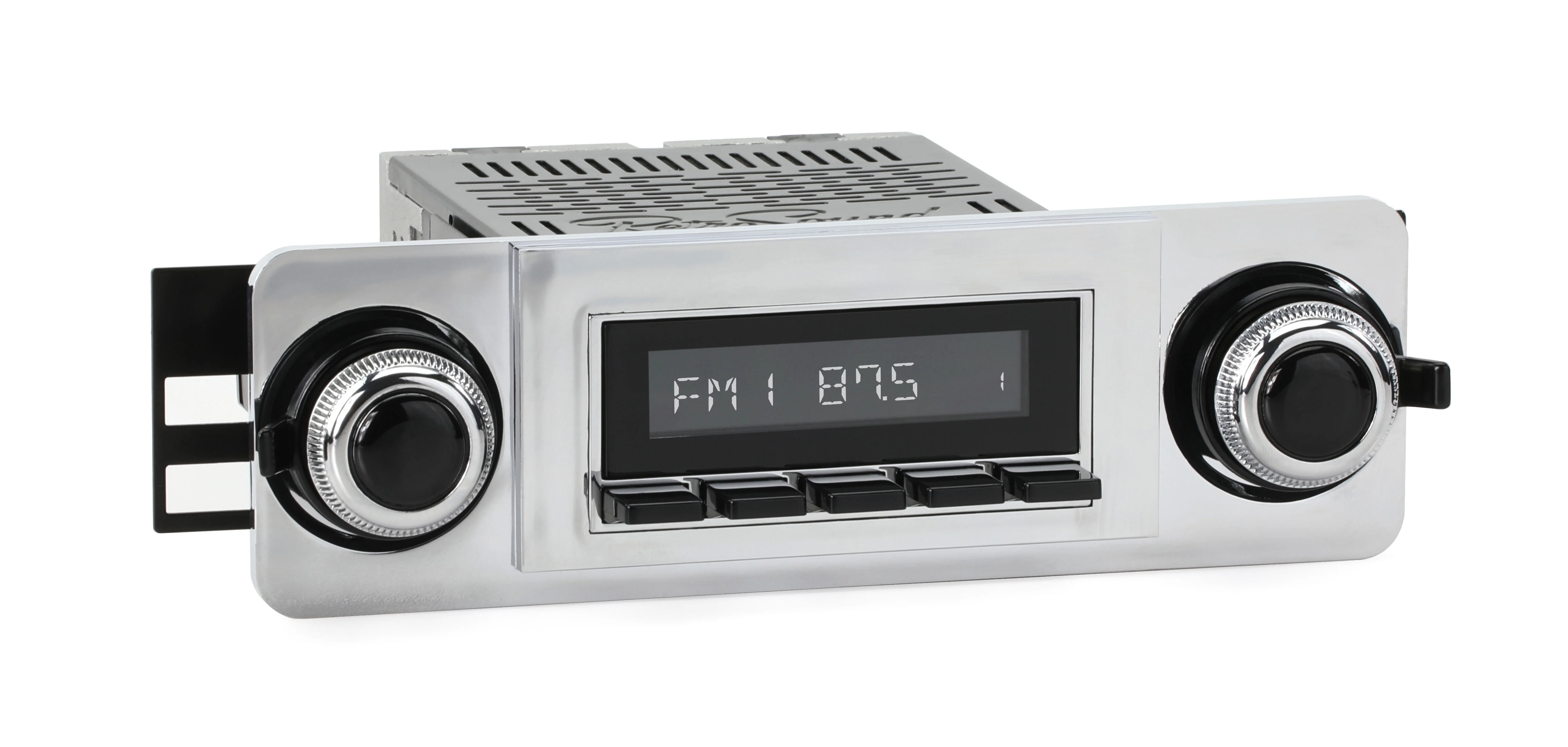 RetroRadio Compatible with 1967-72 GMC C/K Series Truck Features Include Bluetooth, USB, AM/FM HCB-M2-119-53-93G