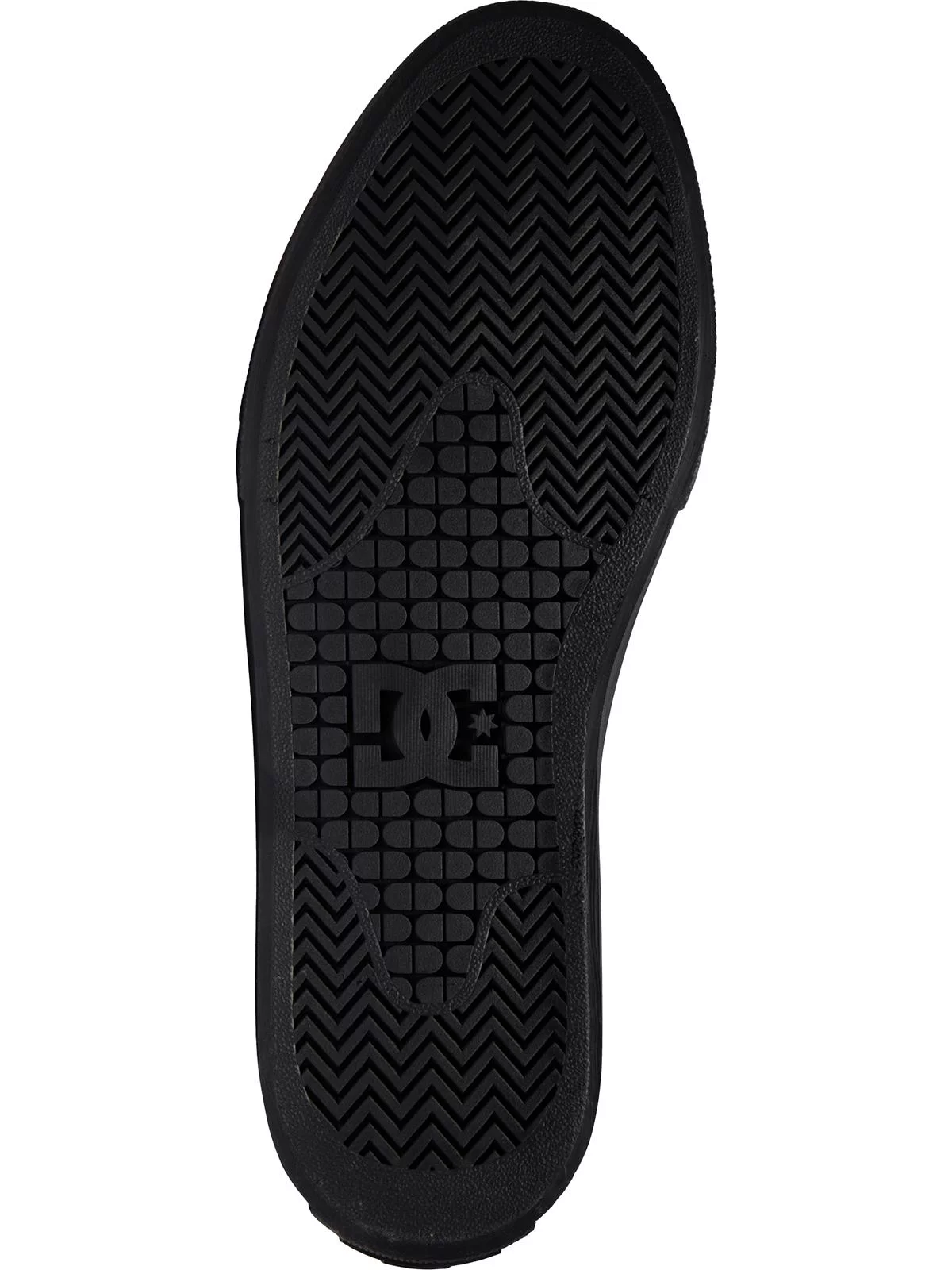 DC Mens Manual Hi Le Leather Lace Up Skate Shoes Black 10.5 Medium (D)