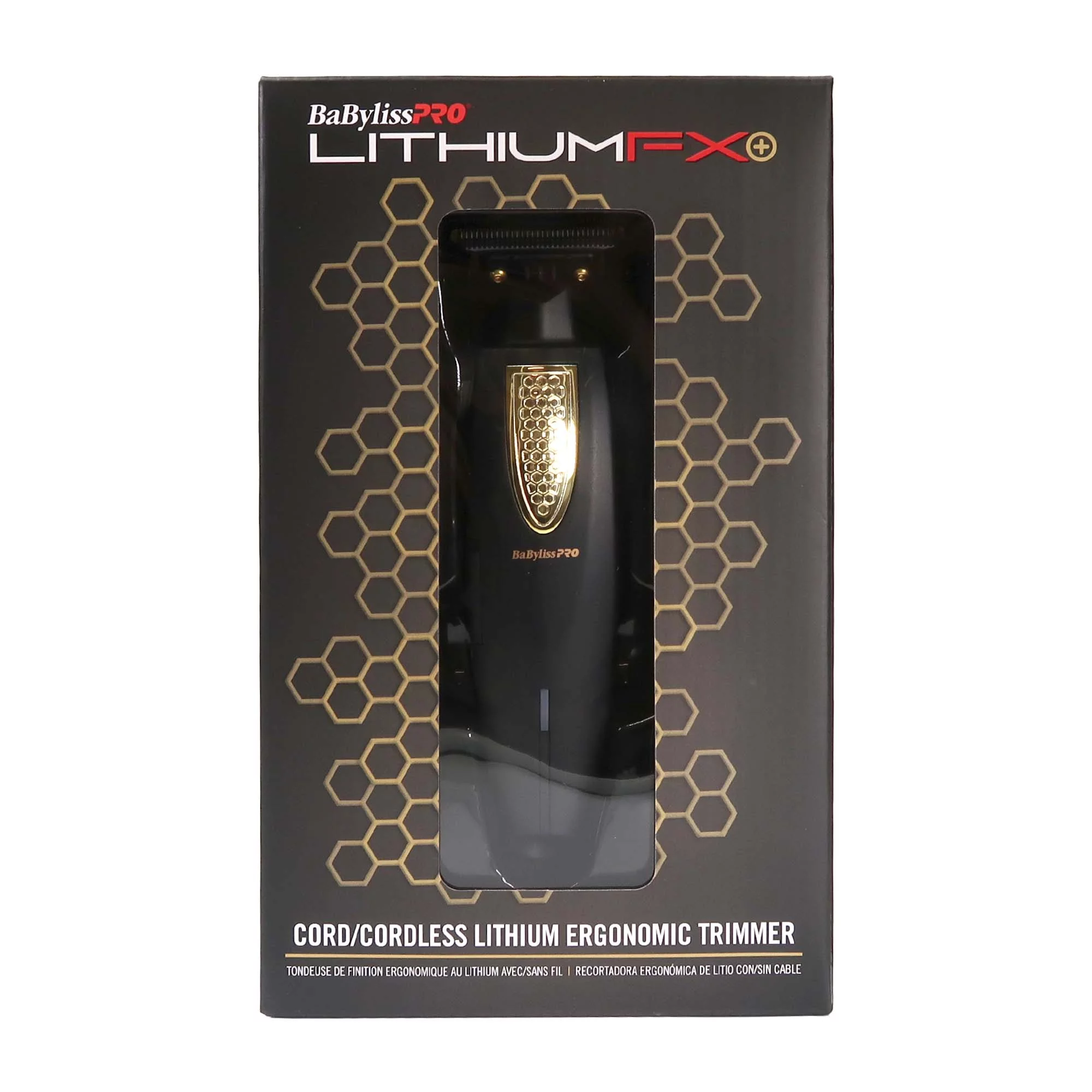 Babyliss Pro Lithium Fx Cord / Cordless Ergonomic Trimmer - Gold BB-FX773N