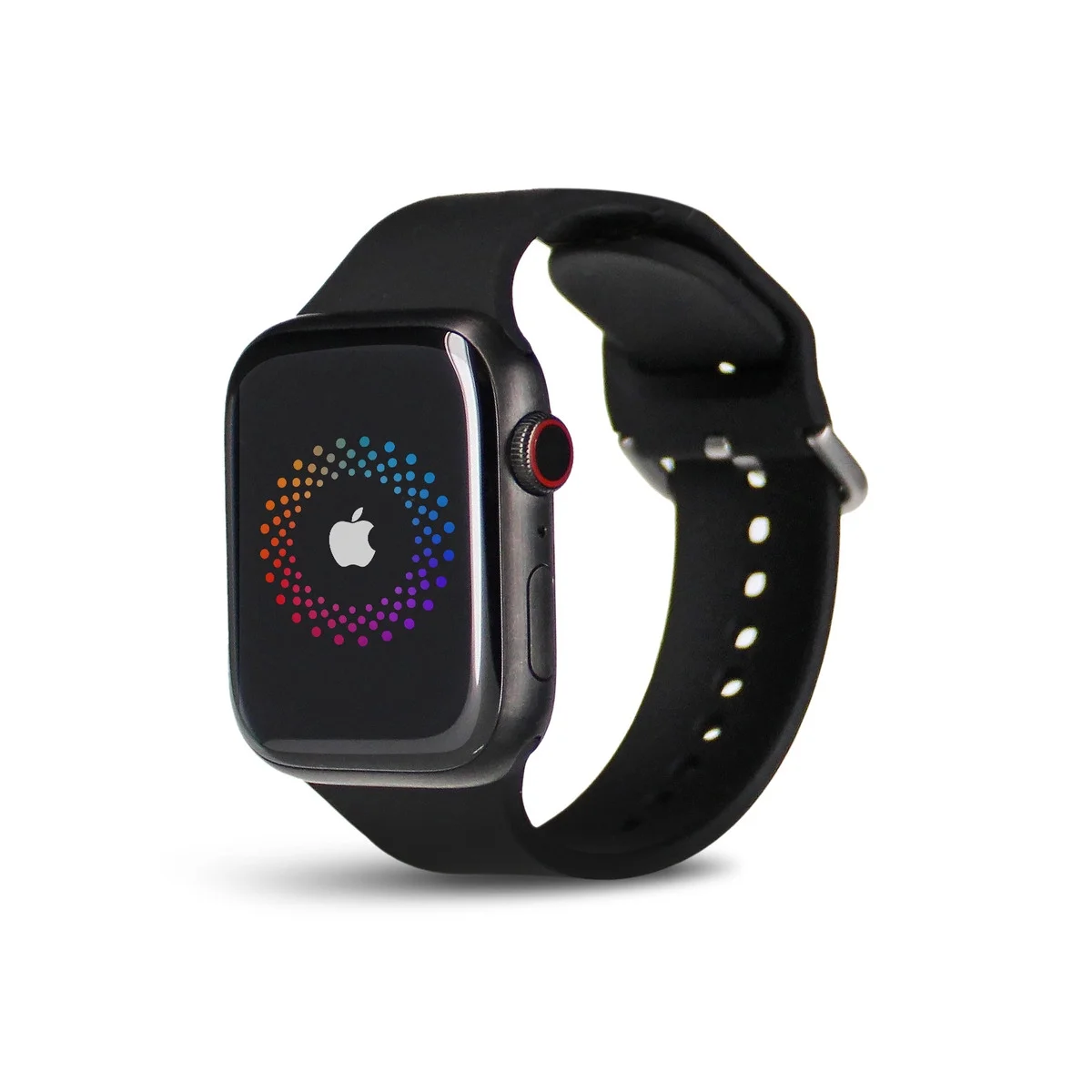 Restored Apple Watch Edition Series 7 (GPS + Cellular) 41MM Titanium Space Black/Midnight B