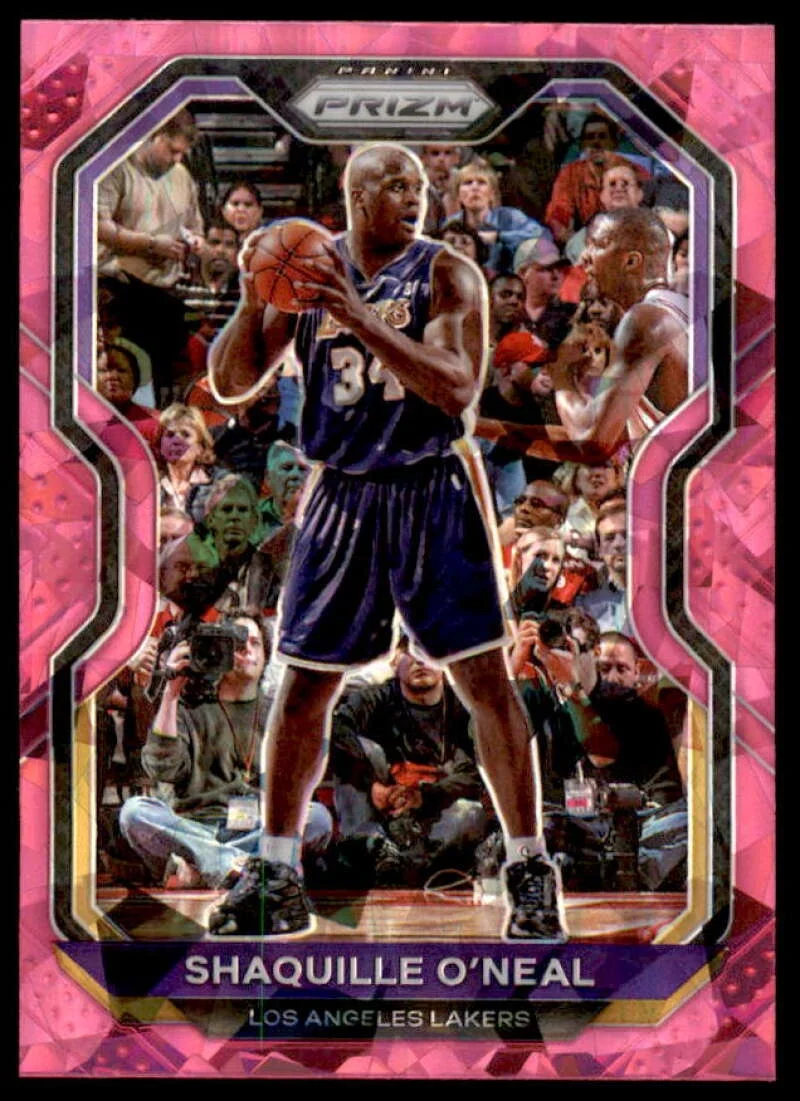 Shaquille O'Neal Card 2020-21 Panini Prizm Prizms Pink Ice #207