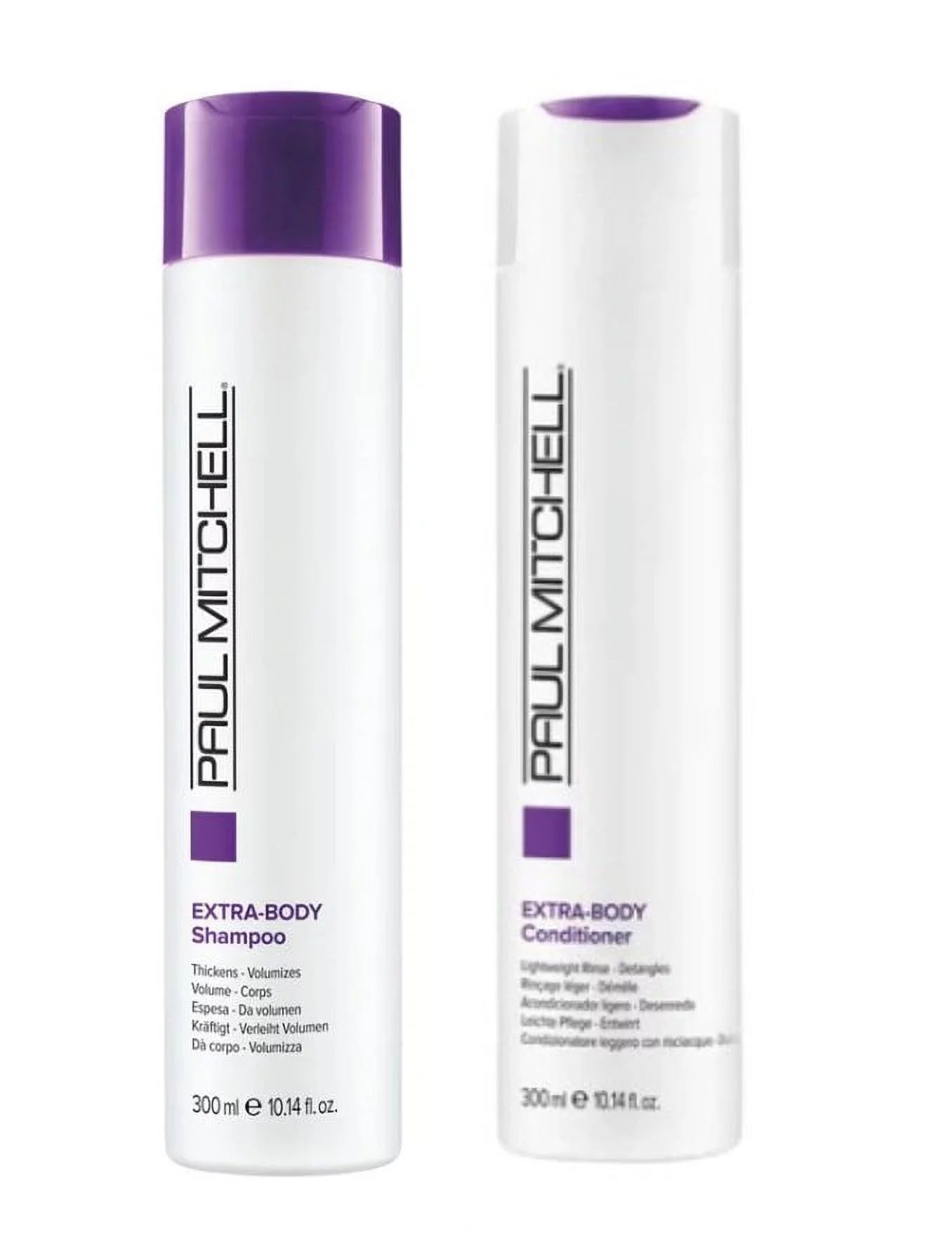 Paul Mitchell Premium Shampoo + Conditioner Extra Body Moisture For All Hair Types 10.14 fl oz *EN