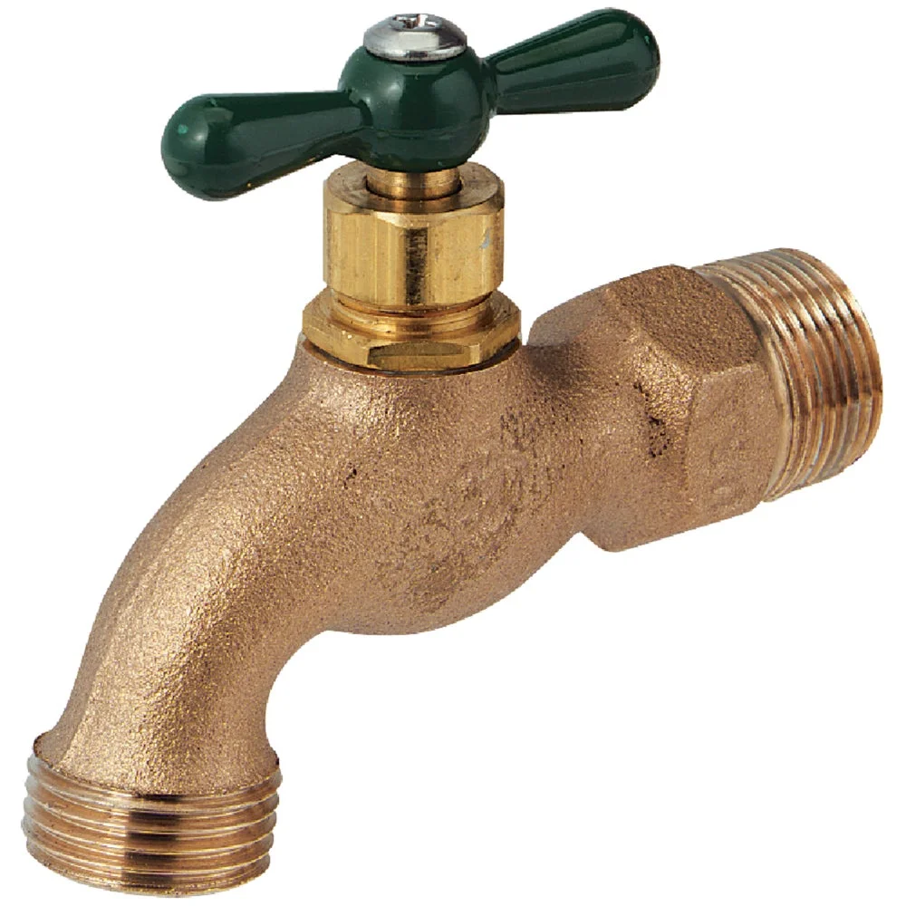1PC Arrowhead Brass Standard Lead Free Hose Bibb 3/4 In. MIP X 3/4 In. MHT SSS
