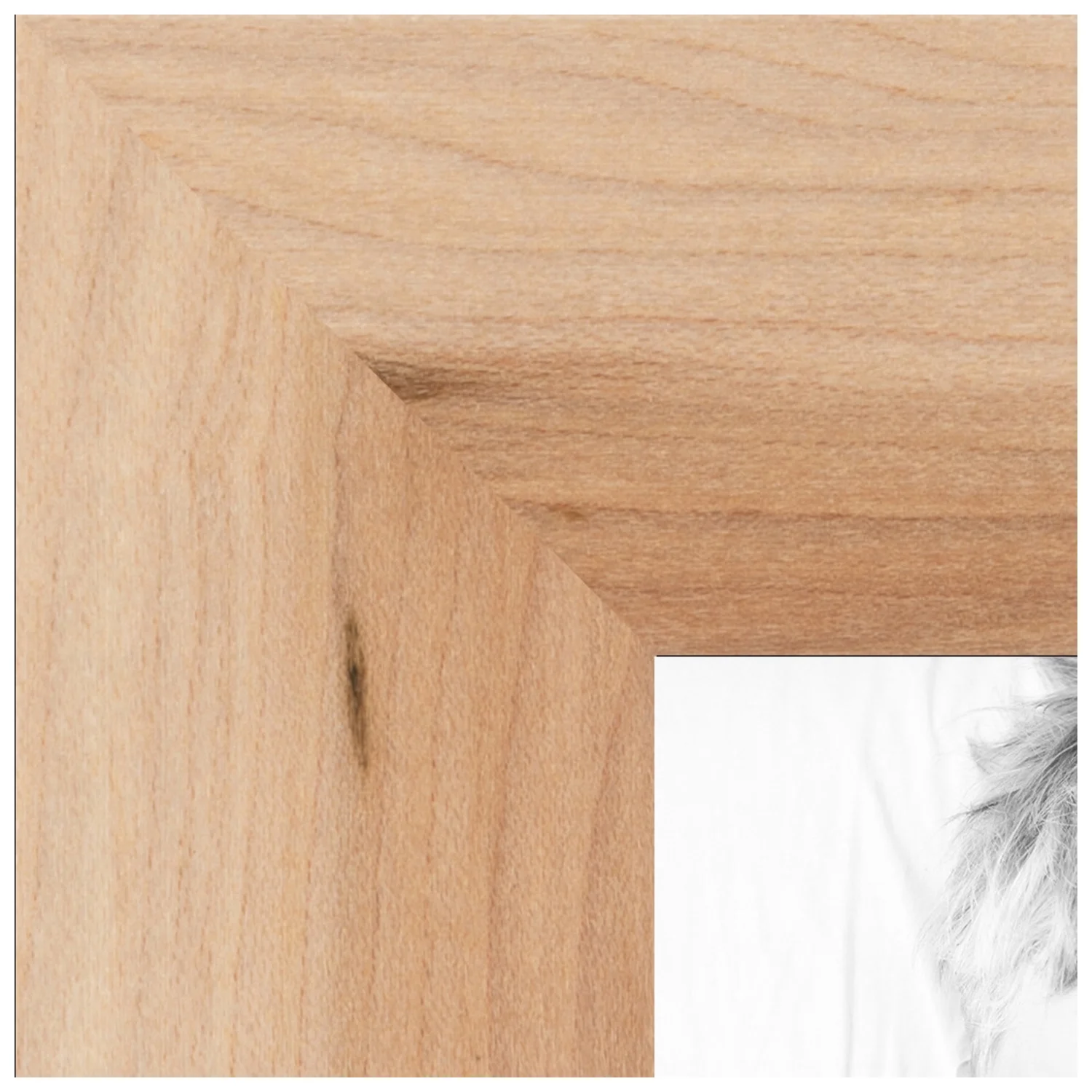 ArtToFrames 8x13 inch Hickory Picture Frame, Brown Wood Poster Frame (4850)