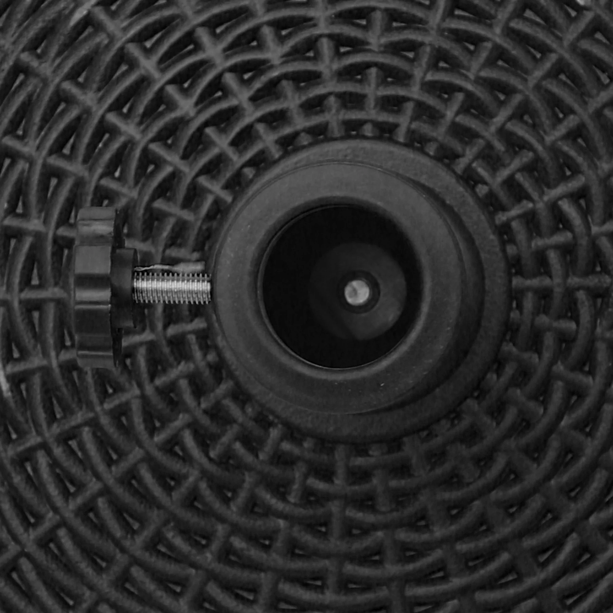 Outsunny 50 lbs. Umbrella Base, Heavy Duty Umbrella Stand, Black