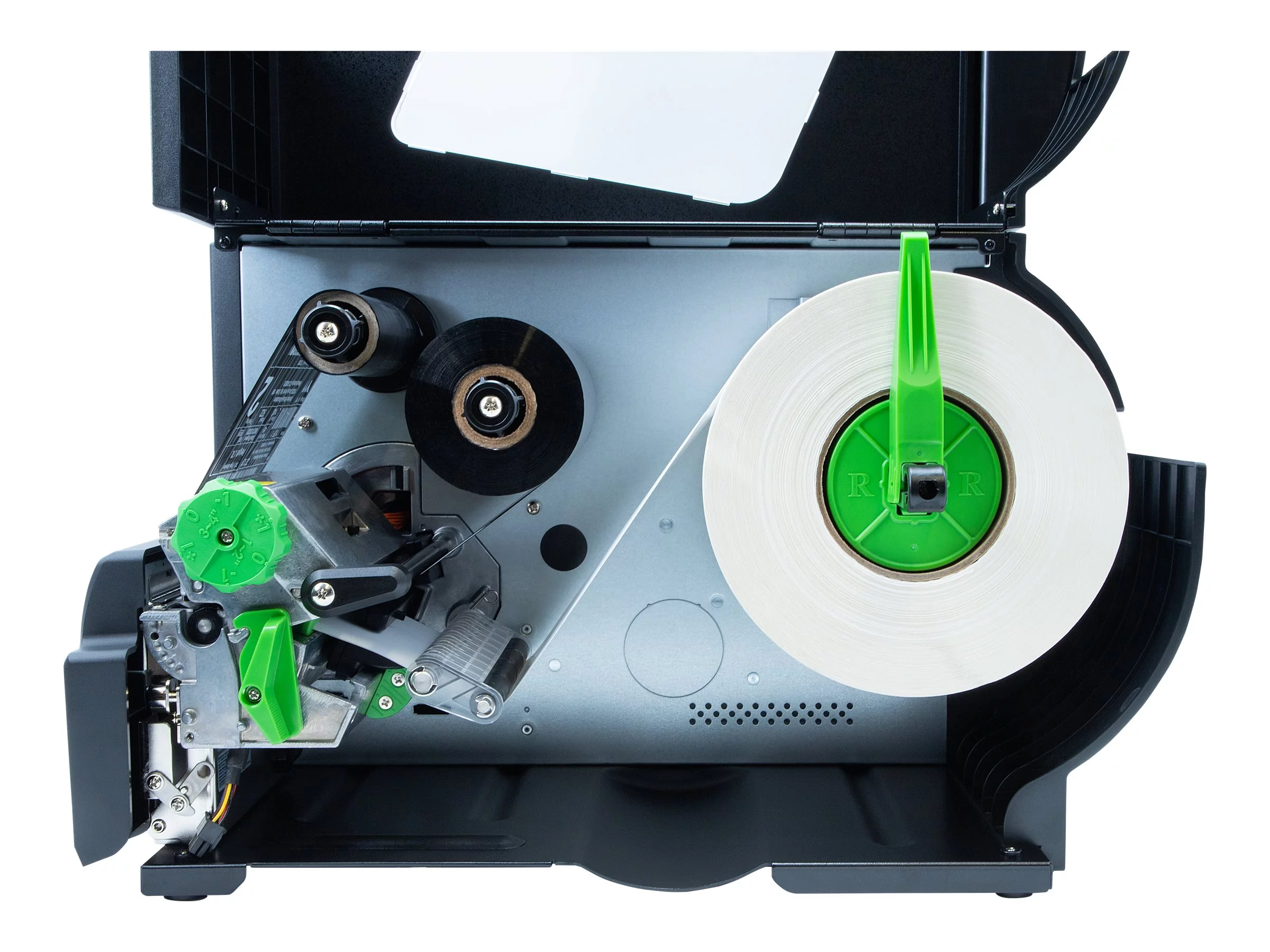 Brother Mobile Solutions BCS1B330102 4 x 13 in. TT Premium Paper Label for Wax & Resin Ribbon - 525 Labels Per Roll